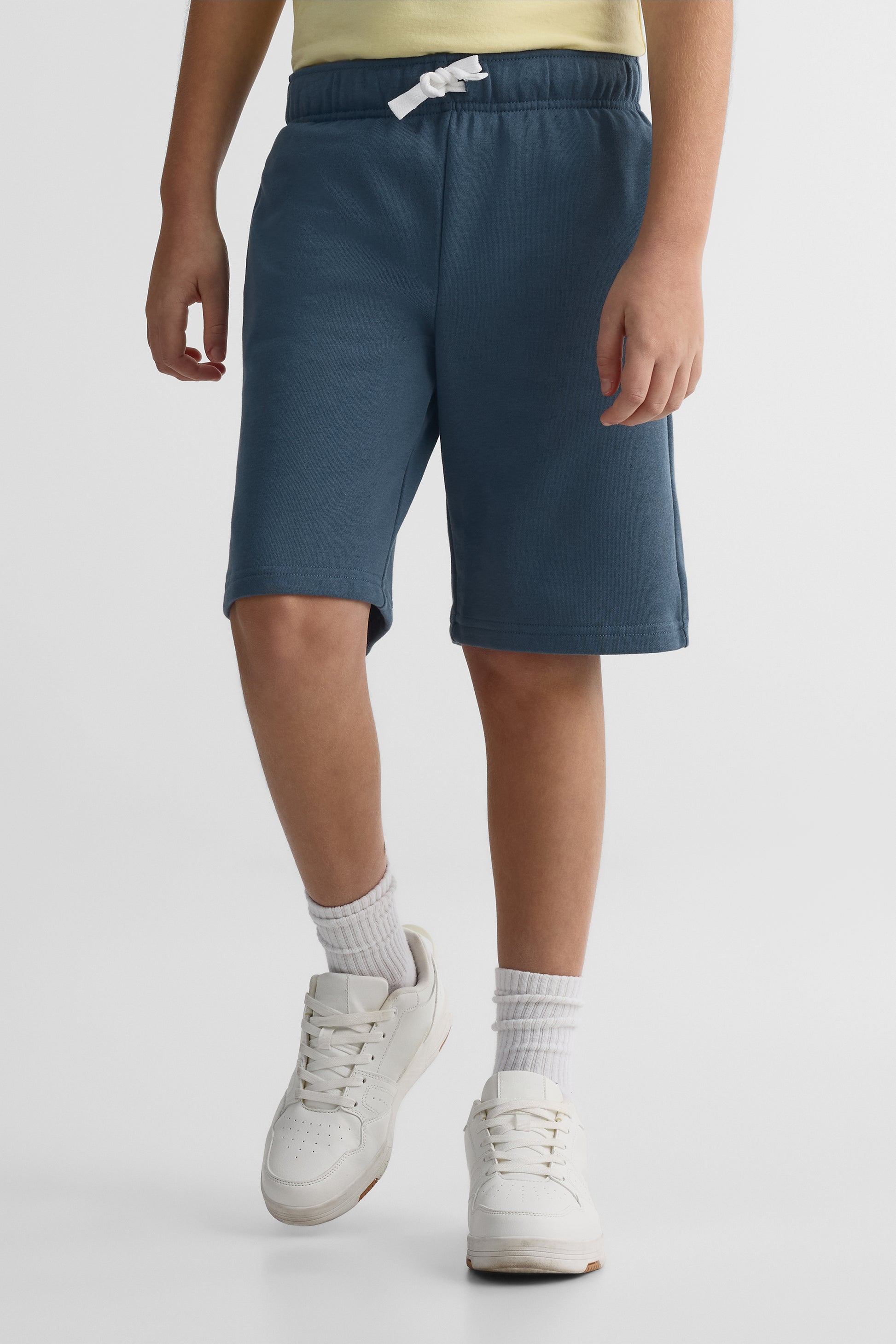 Short ouaté à poches - Ado garçon && INDIGO