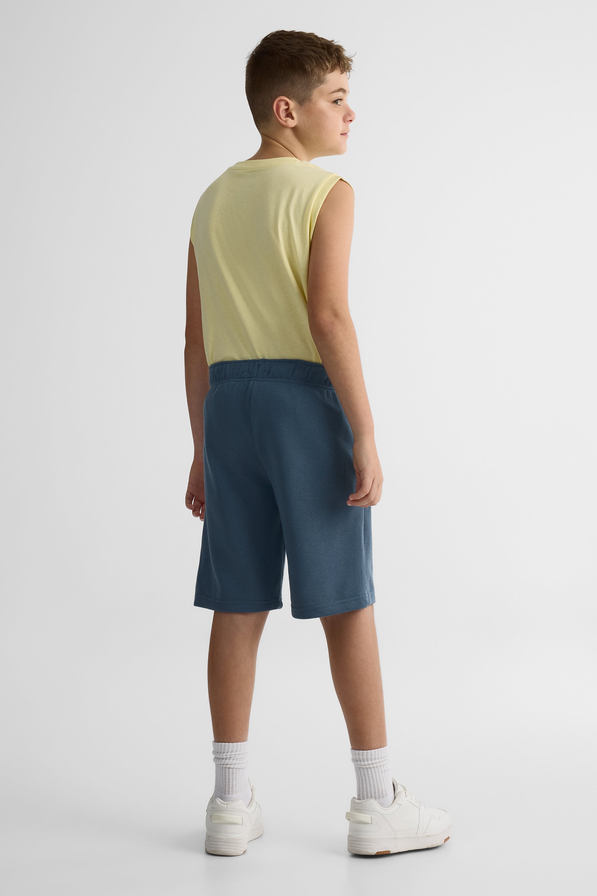 Short ouaté à poches - Ado garçon && INDIGO