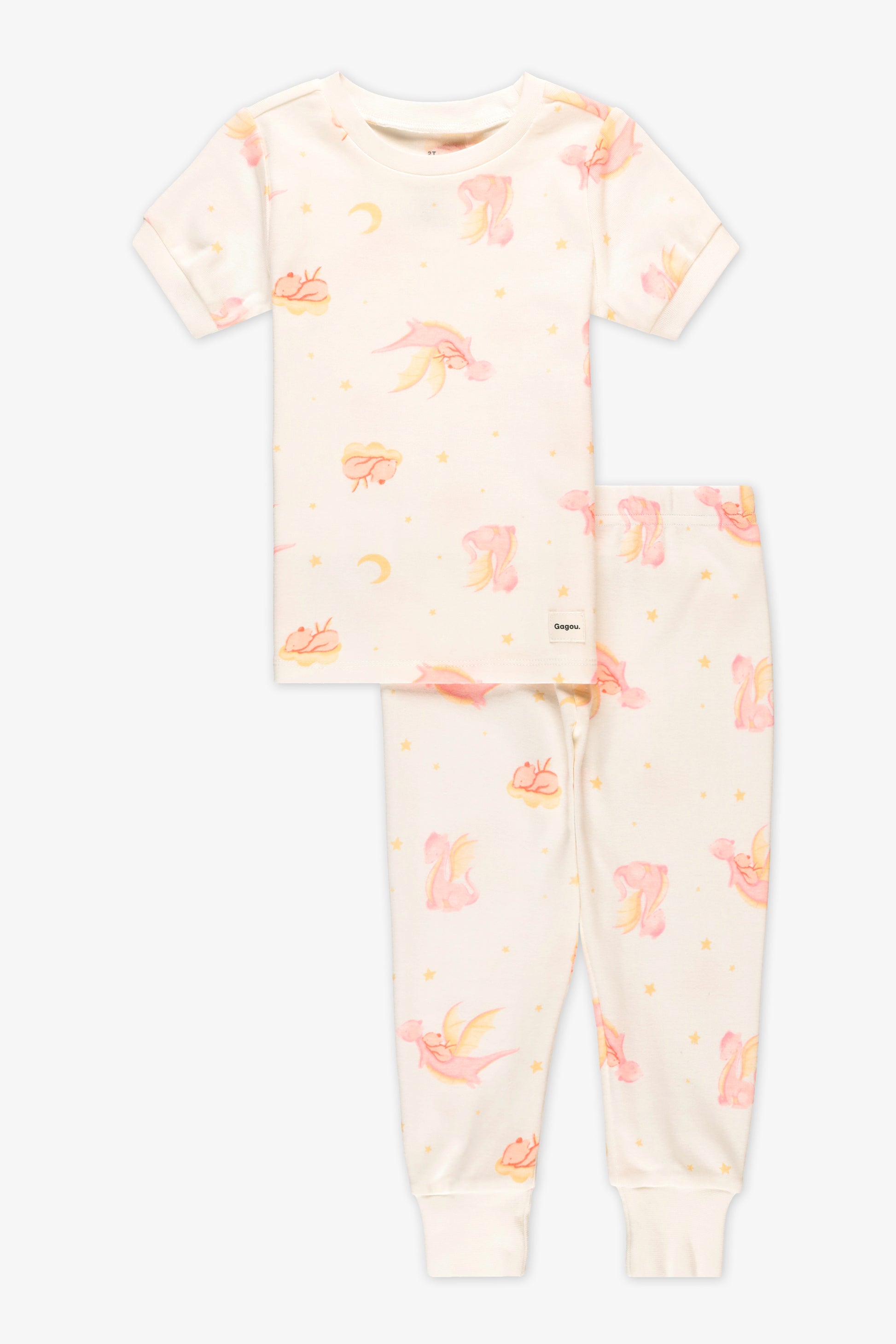 Pyjama 2 pièces - Bébé garçon && ROSE MULTI