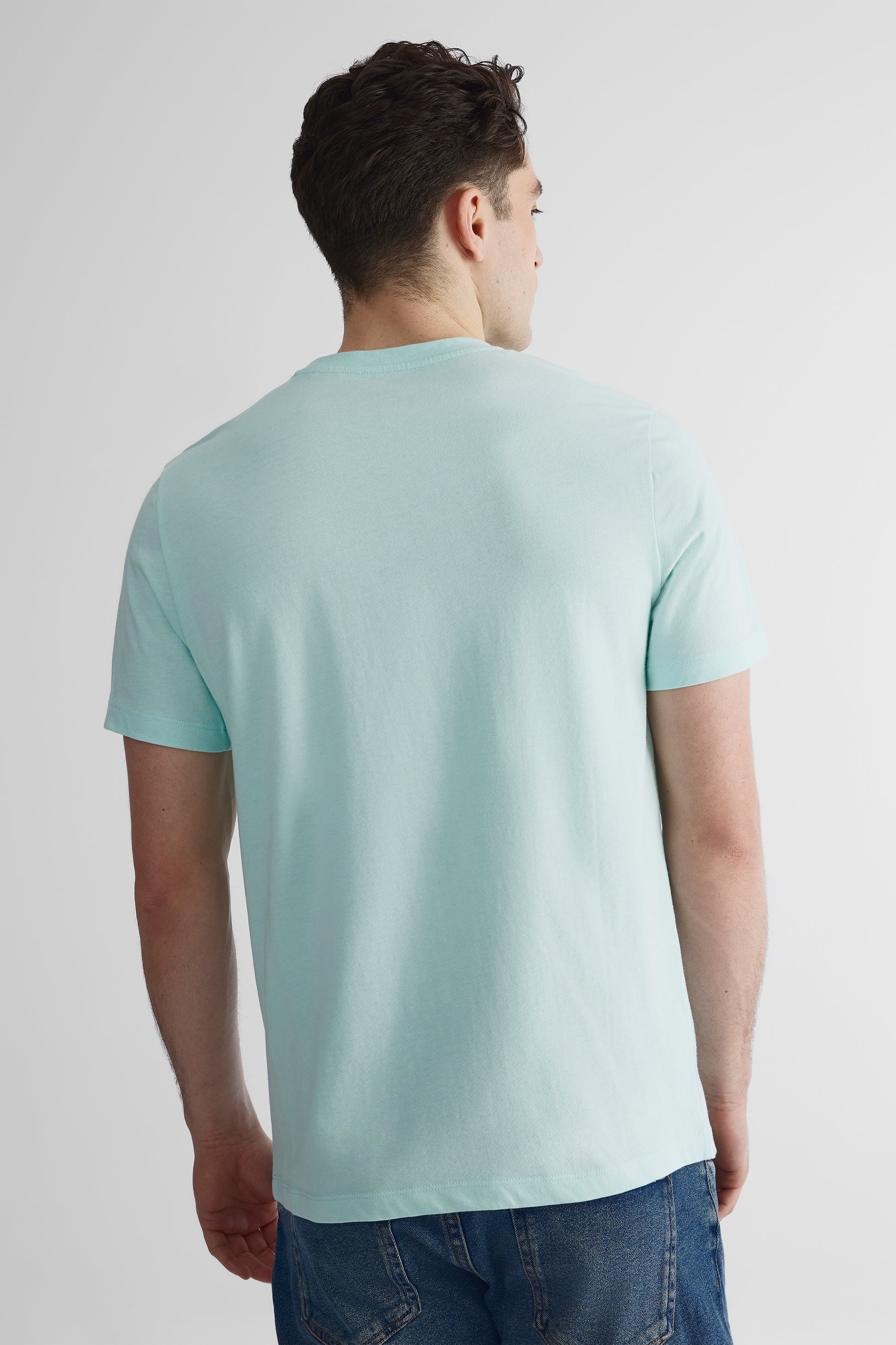 T-shirt col rond poche imprimée 2/30$ - Homme && SARCELLE