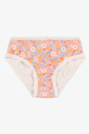 Culotte bikini essentielle - Enfant fille && ROSE MULTI
