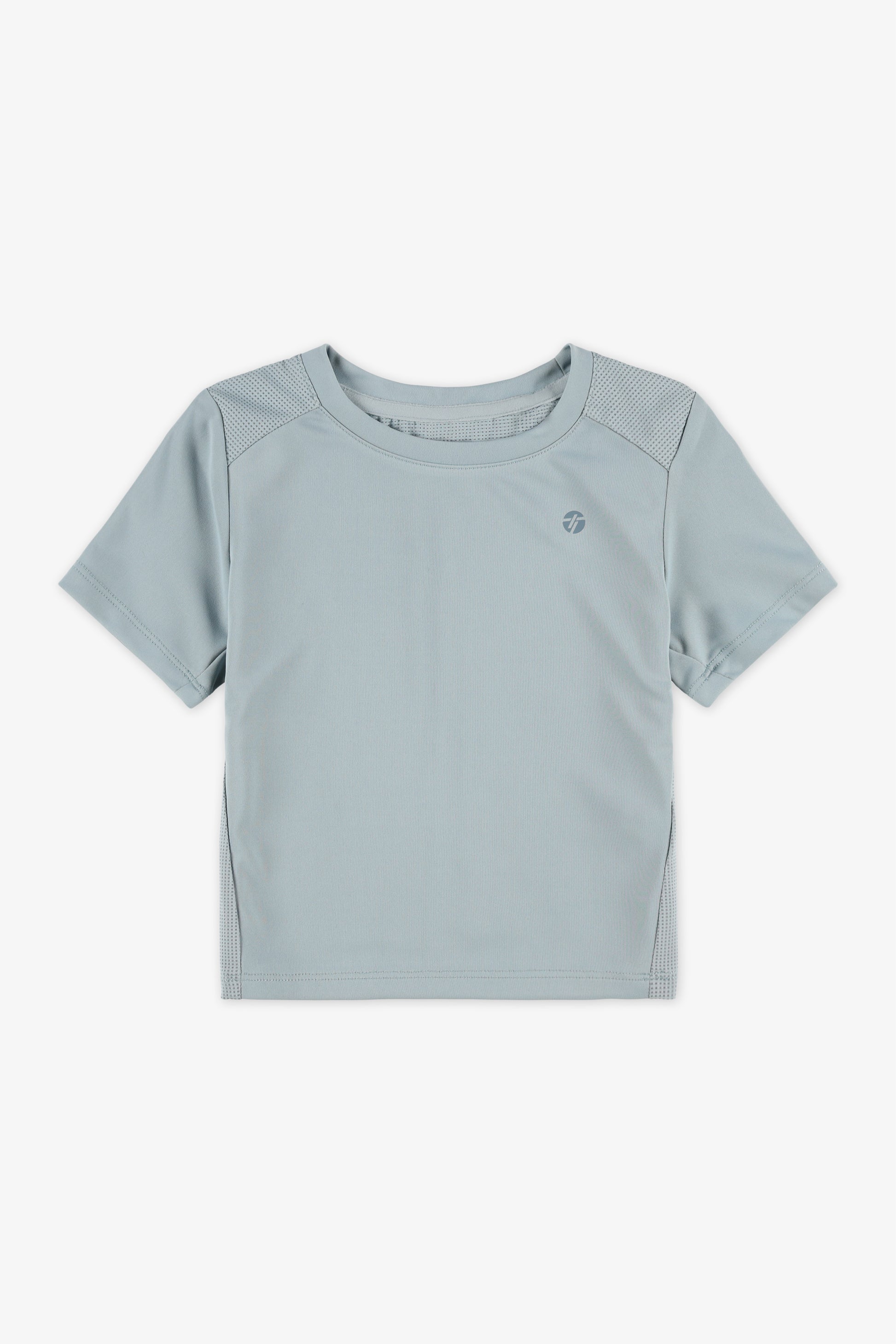 Chandail manches courtes - Enfant fille && TURQUOISE