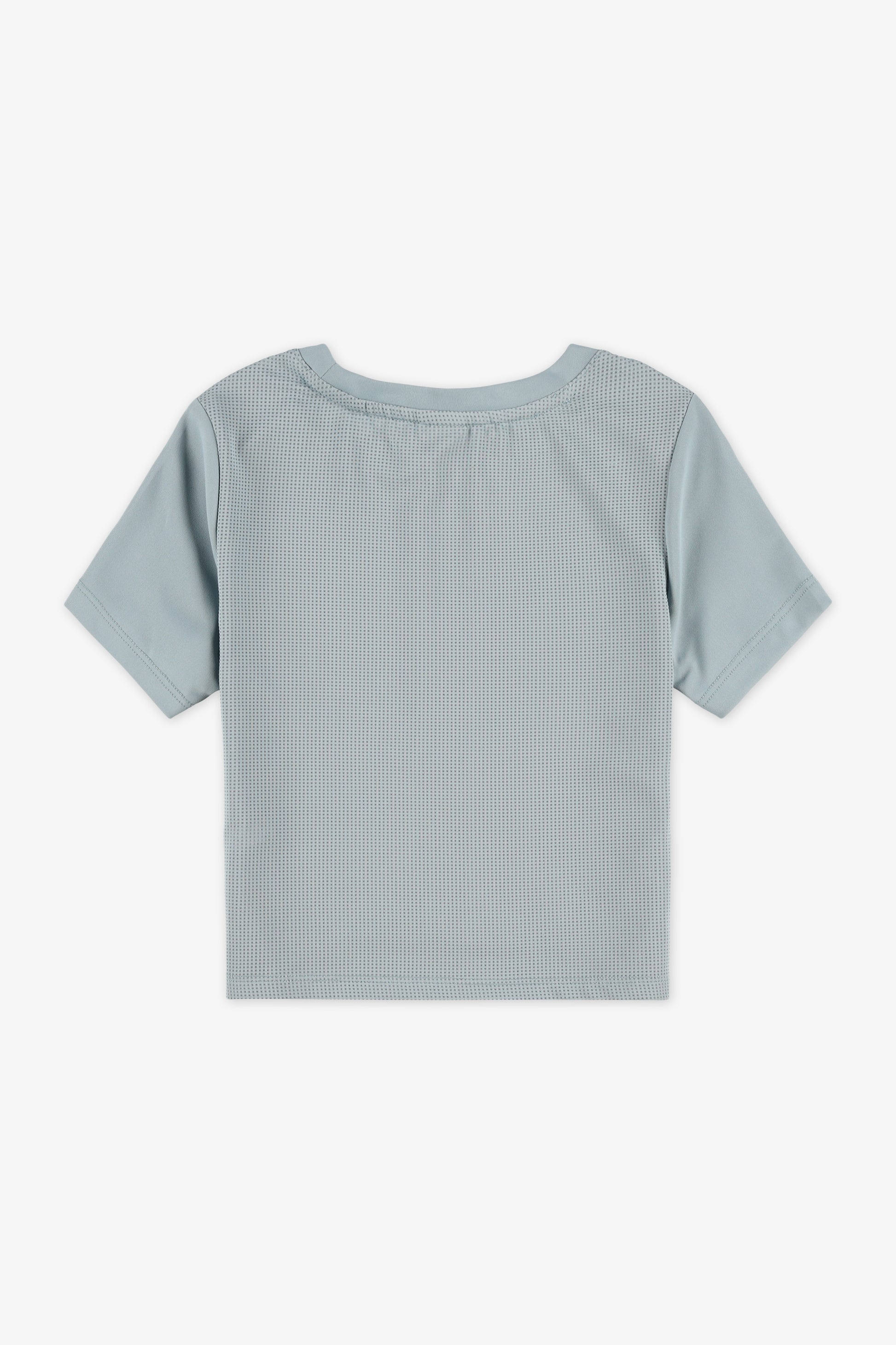 Chandail manches courtes - Enfant fille && TURQUOISE