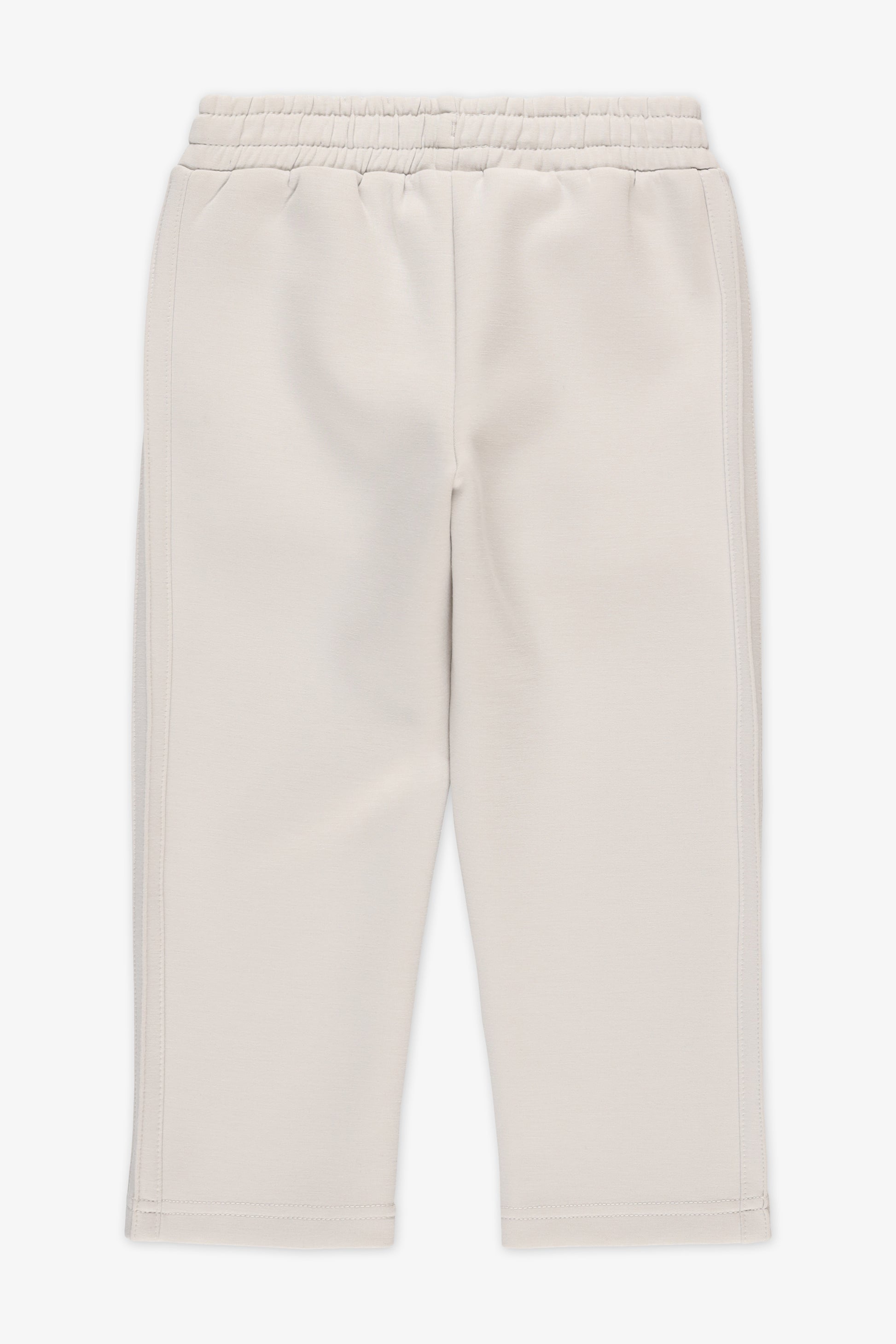 Pantalon jambe large - Enfant fille && CREME