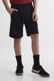 Short jambe droite - Ado garçon && NOIR