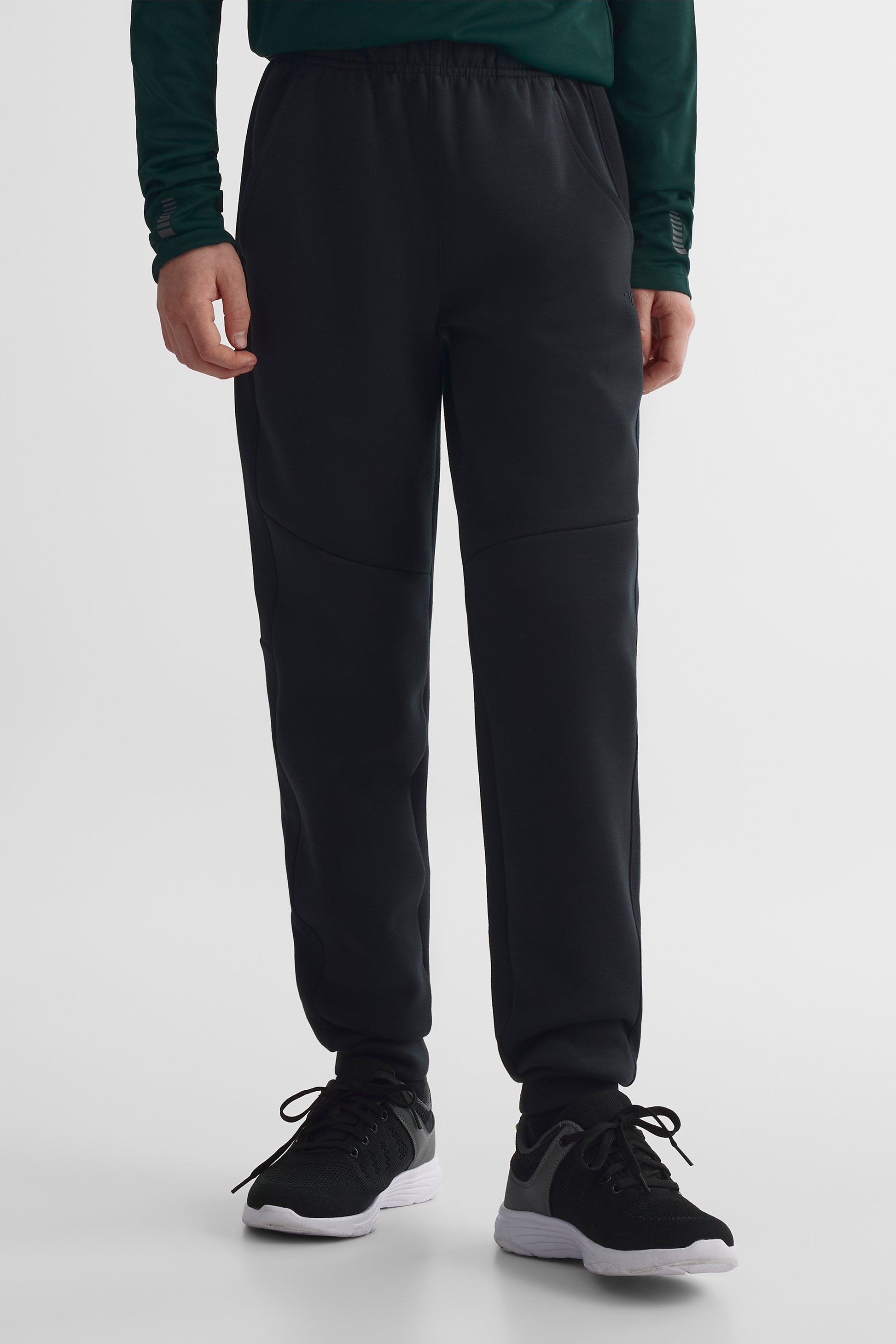Pantalon sport jogger - Ado garçon && NOIR
