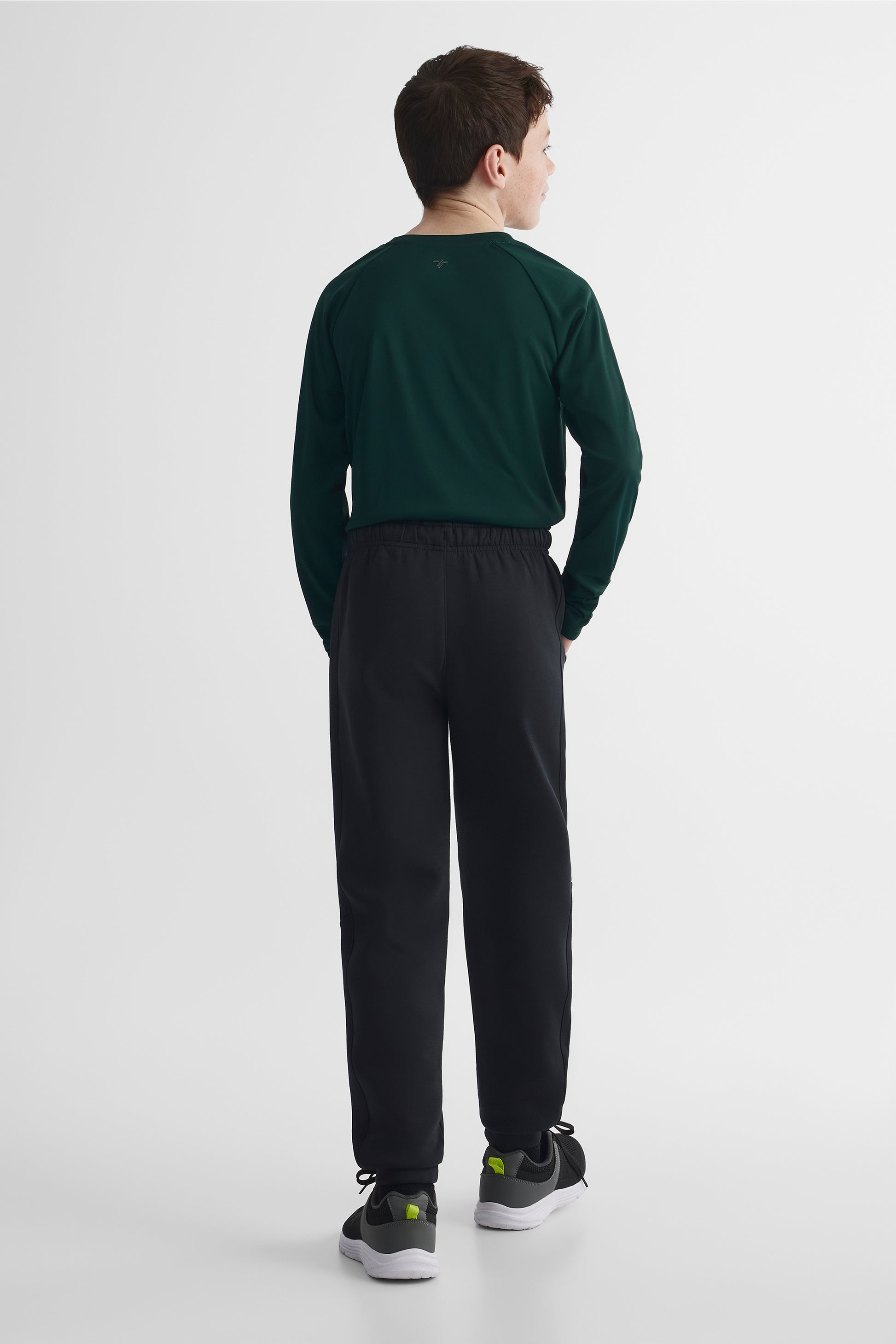 Pantalon sport jogger - Ado garçon && NOIR