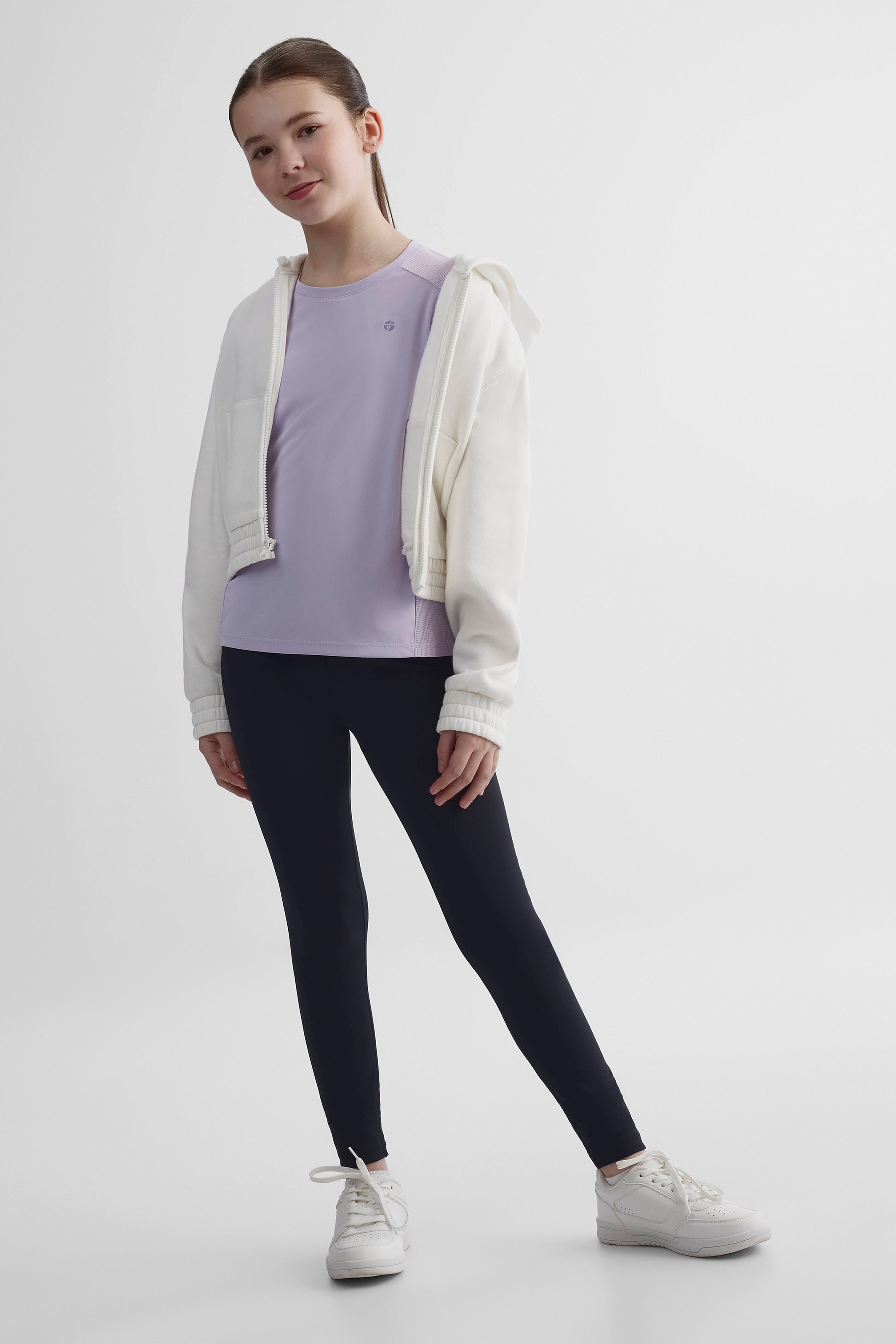 Chandail manches courtes - Ado fille && MAUVE