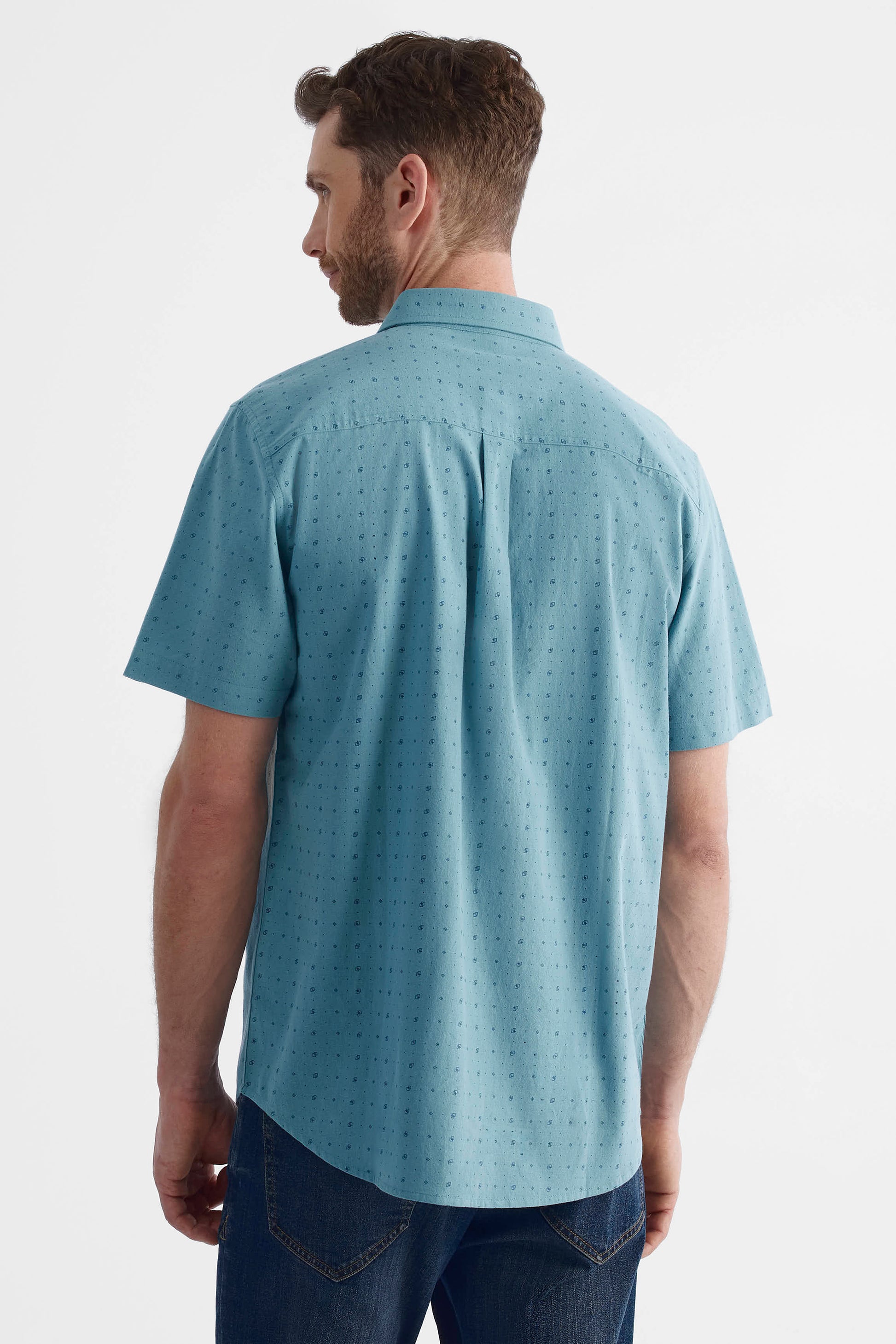 T-shirt soccer technique à graphique - Enfant garçon && BLEU MULTI