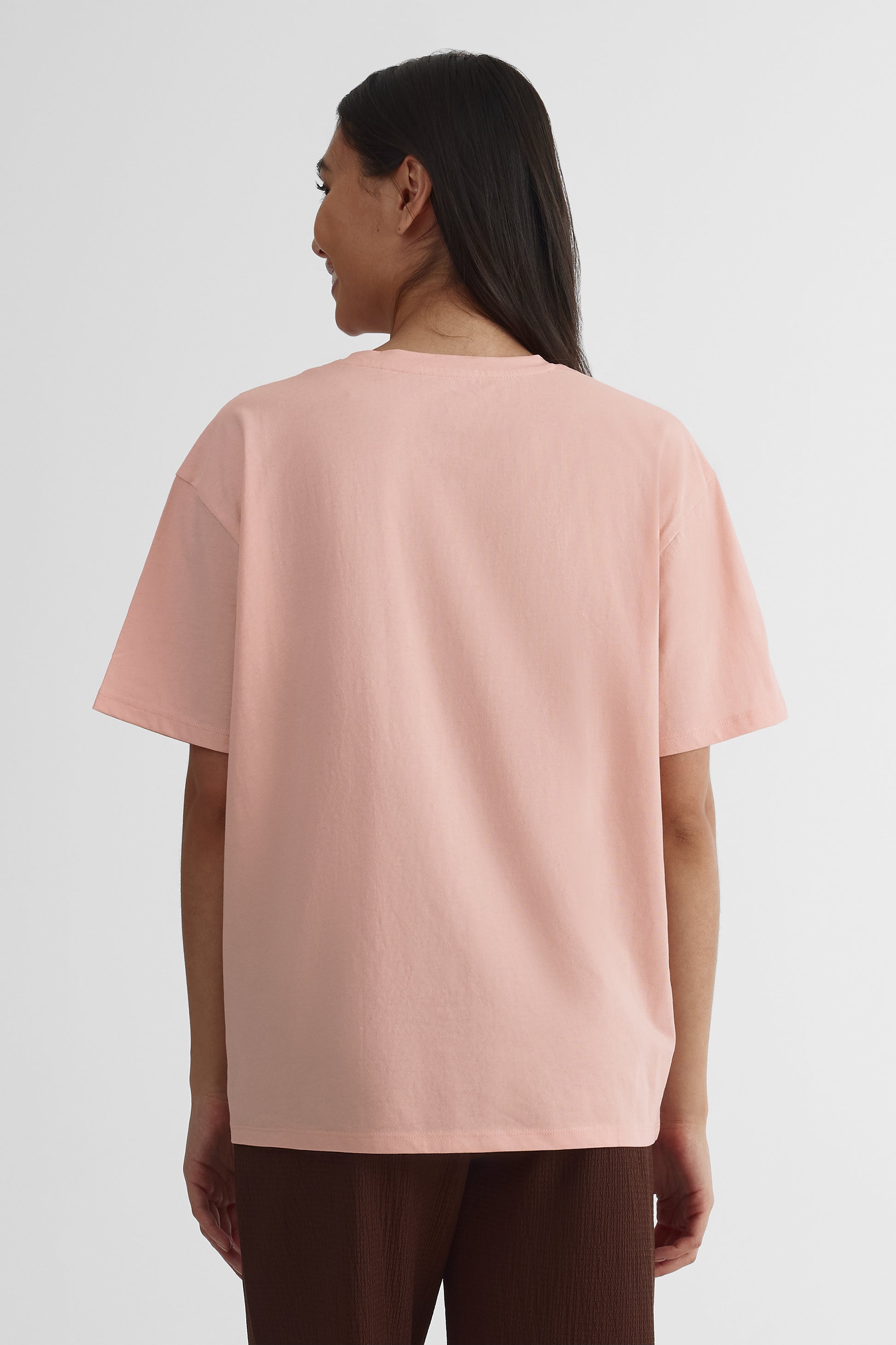 T-shirt graphique col rond 2/30$ - Femme && ROSE