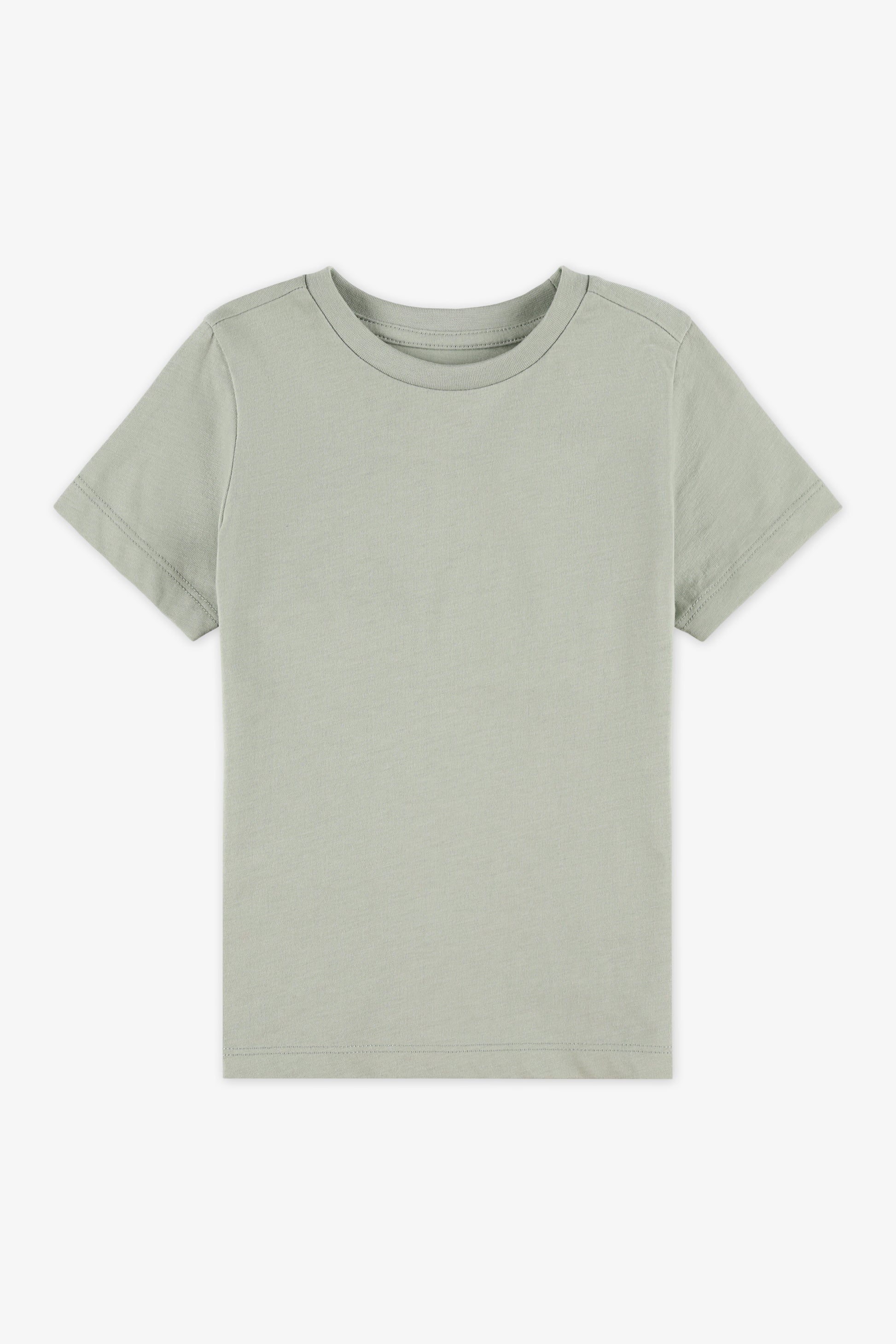 Chandail manches courtes - Enfant fille && VERT PALE