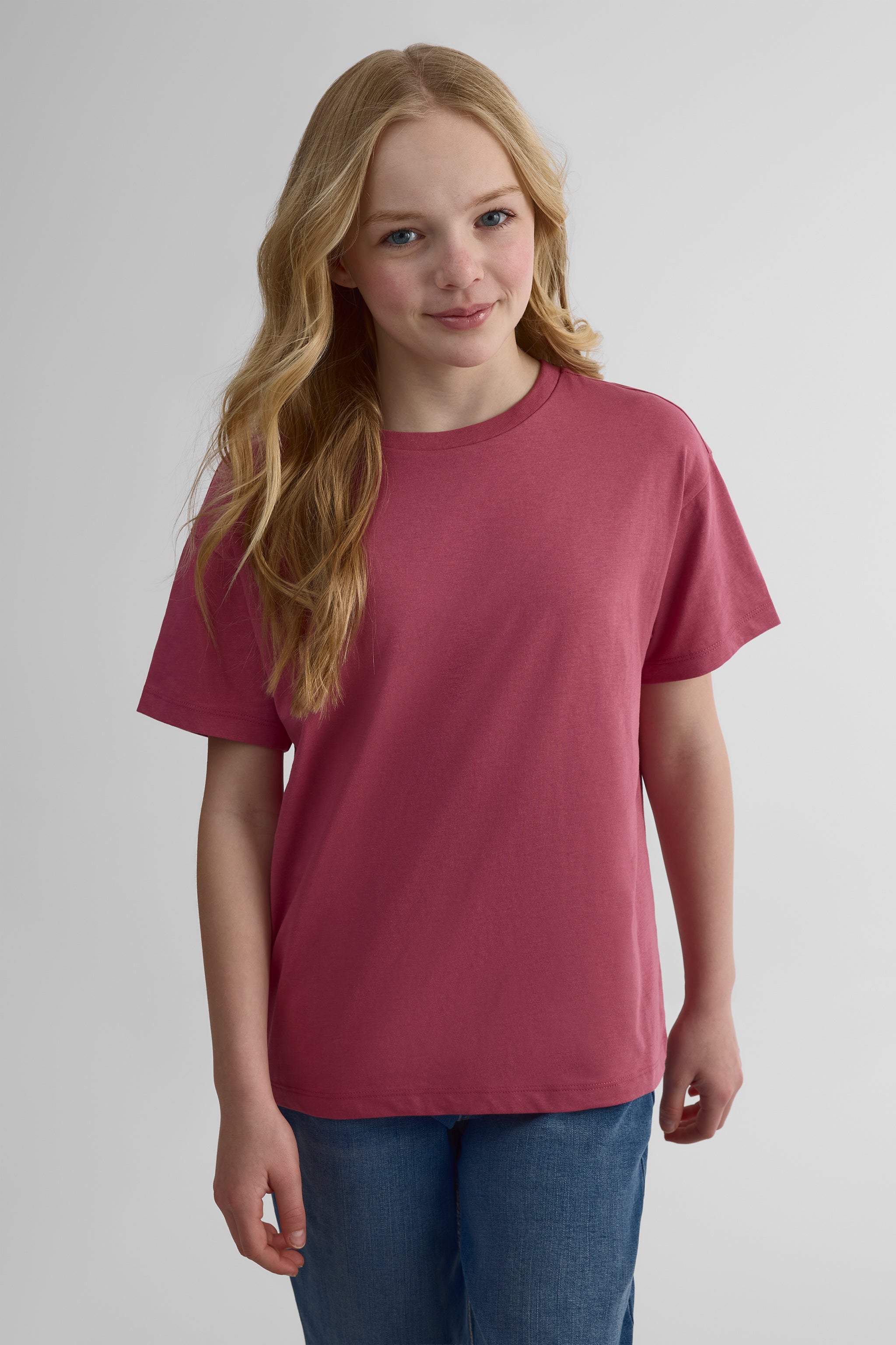 Chandail manches courtes - Ado fille && FRAMBOISE