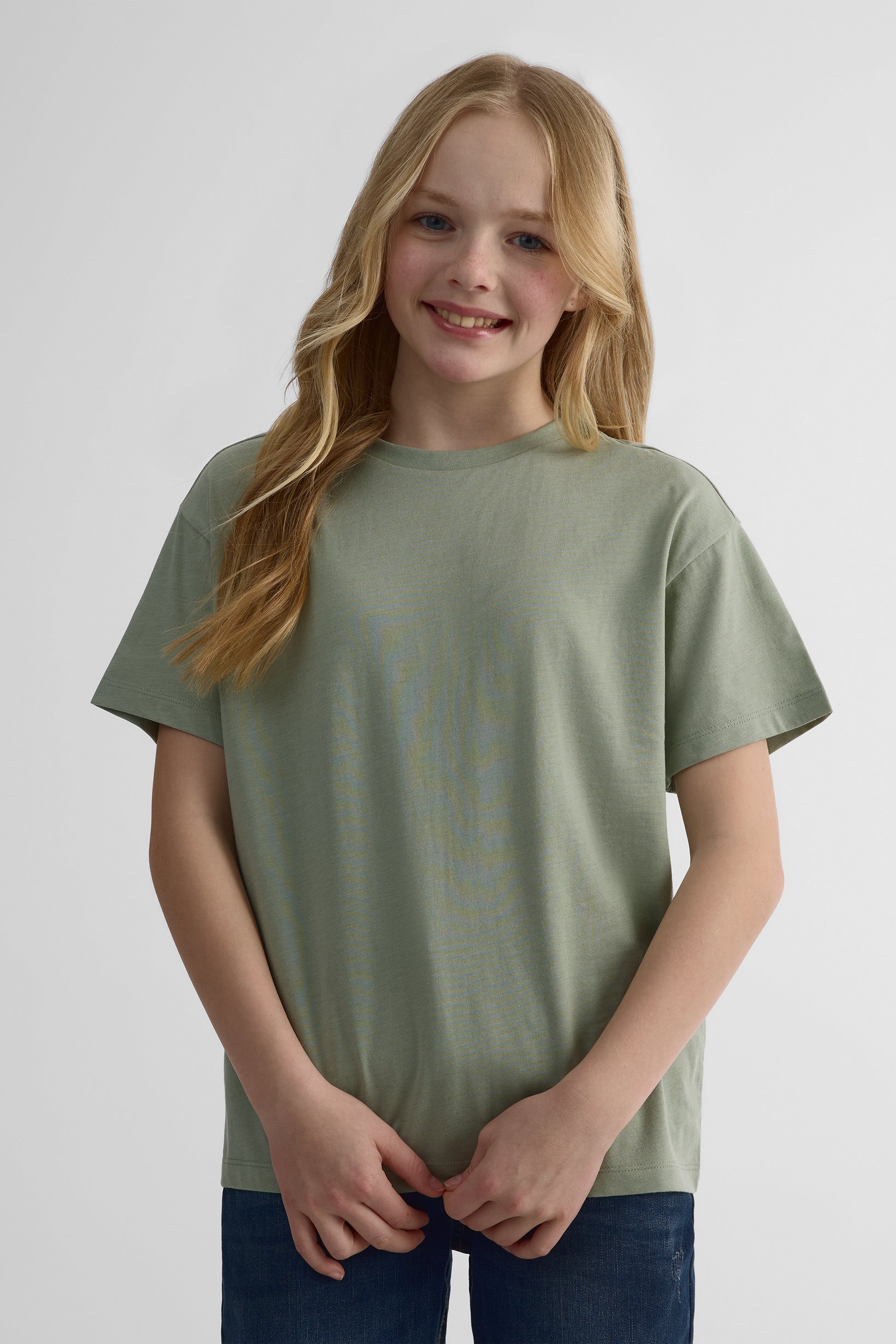 Chandail manches courtes - Ado fille && VERT PALE