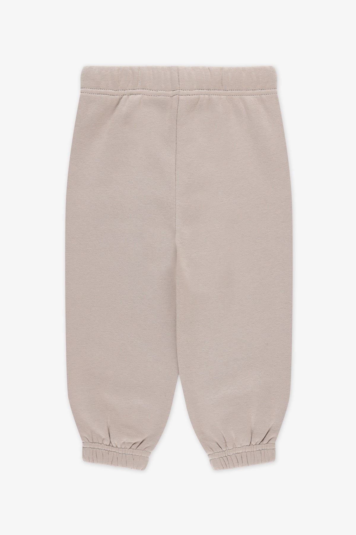 Pantalon ouaté jogger - Bébé fille && TAUPE