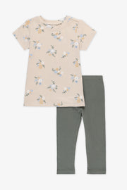 Ensemble 2 morceaux - Bébé fille && BEIGE/MULTI