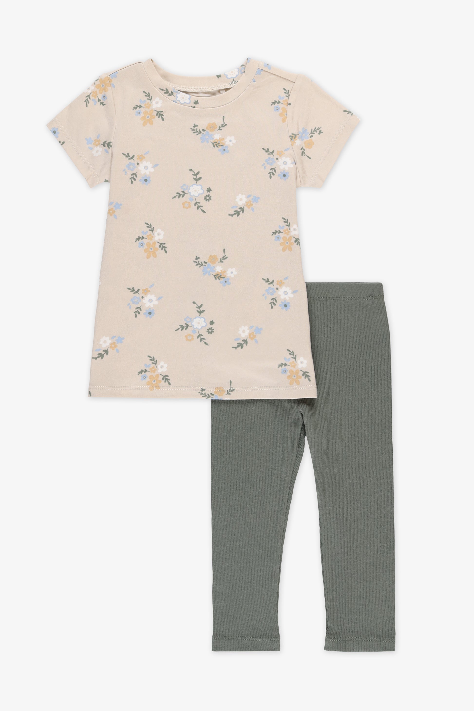 Ensemble 2 morceaux - Bébé fille && BEIGE/MULTI