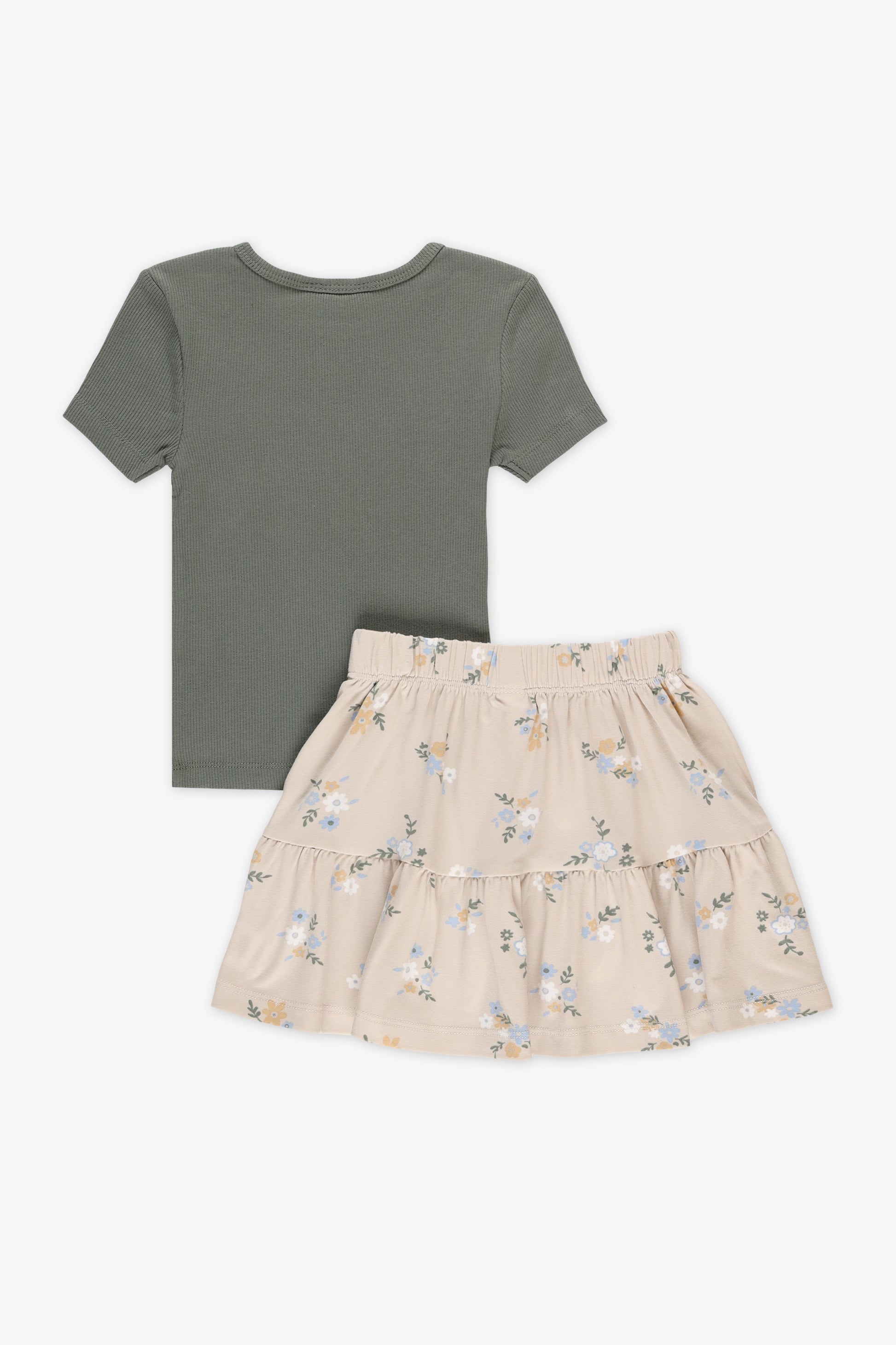 Ensemble 2 morceaux - Enfant fille && KAKI