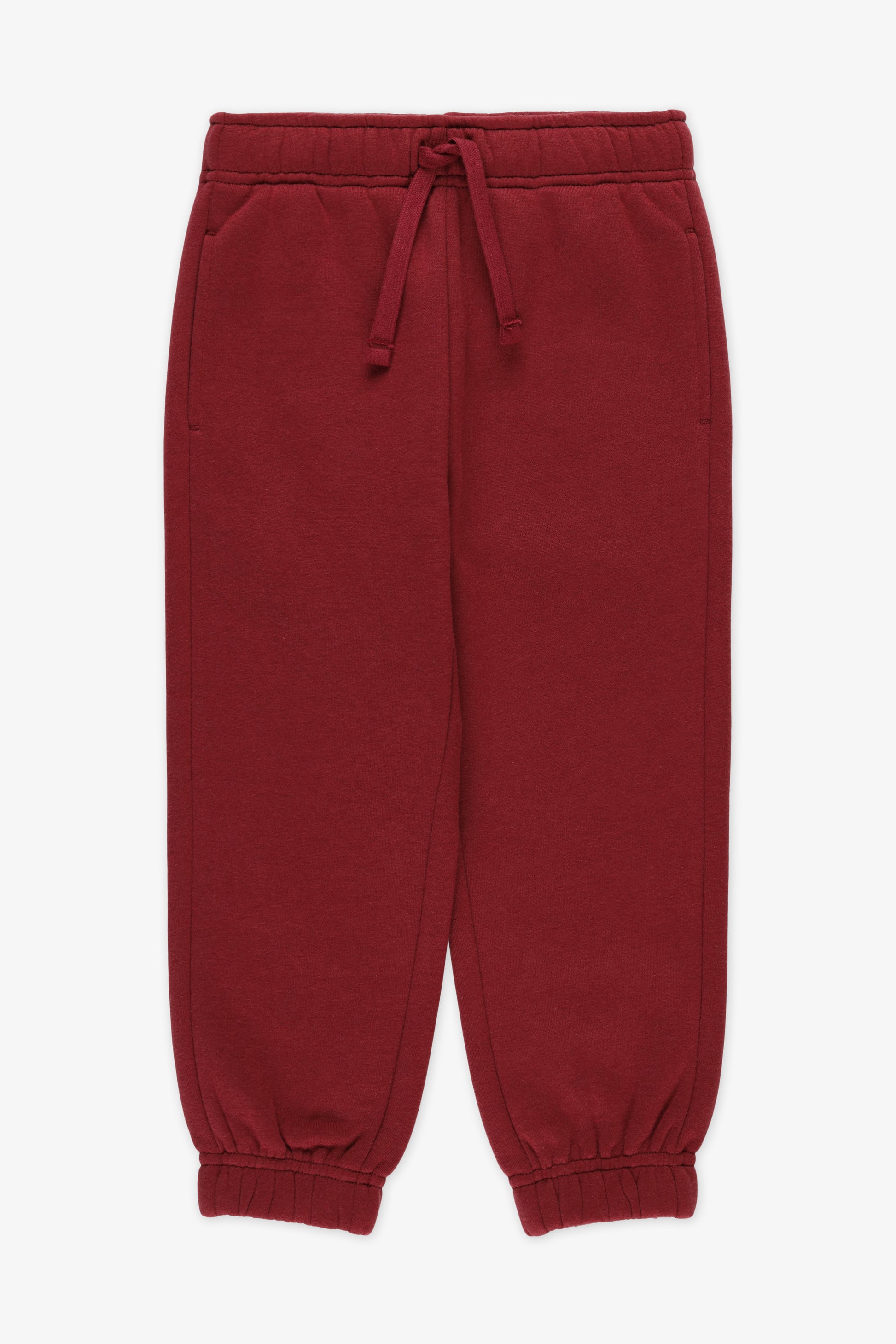 Pantalon ouaté - Enfant fille && ROUGE VIN