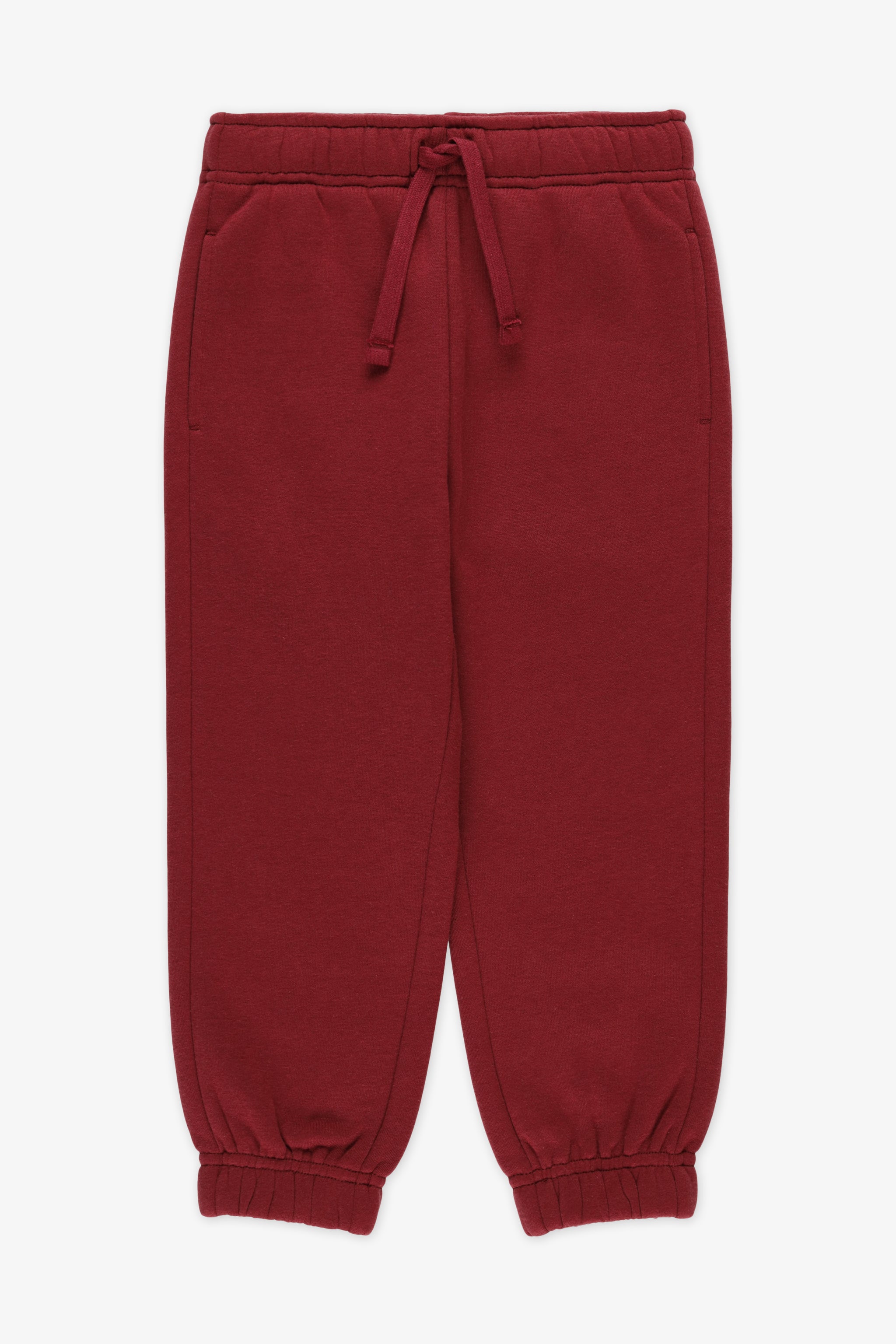 Pantalon ouaté - Enfant fille && ROUGE VIN