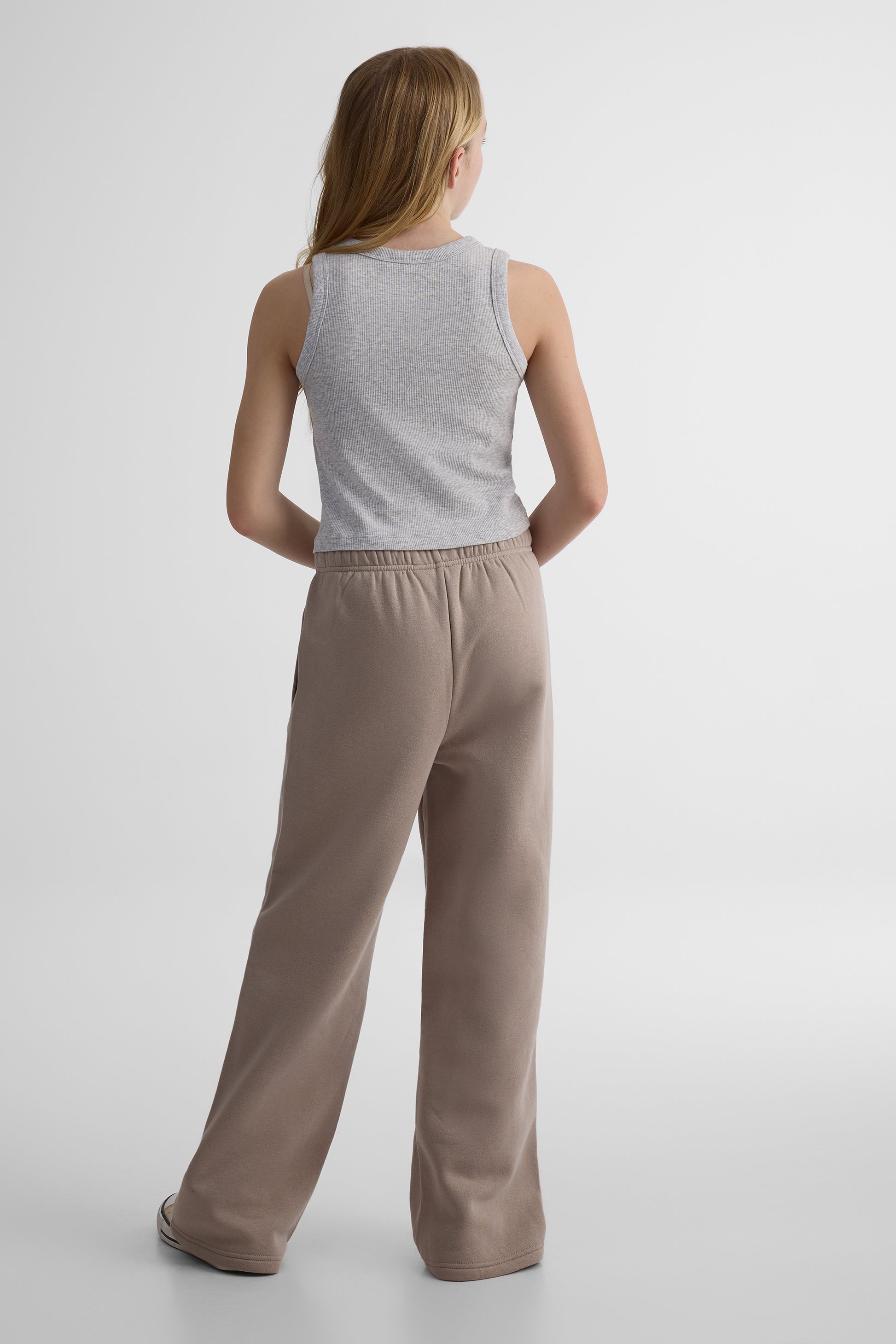 Pantalon ouaté - Ado fille && TAUPE