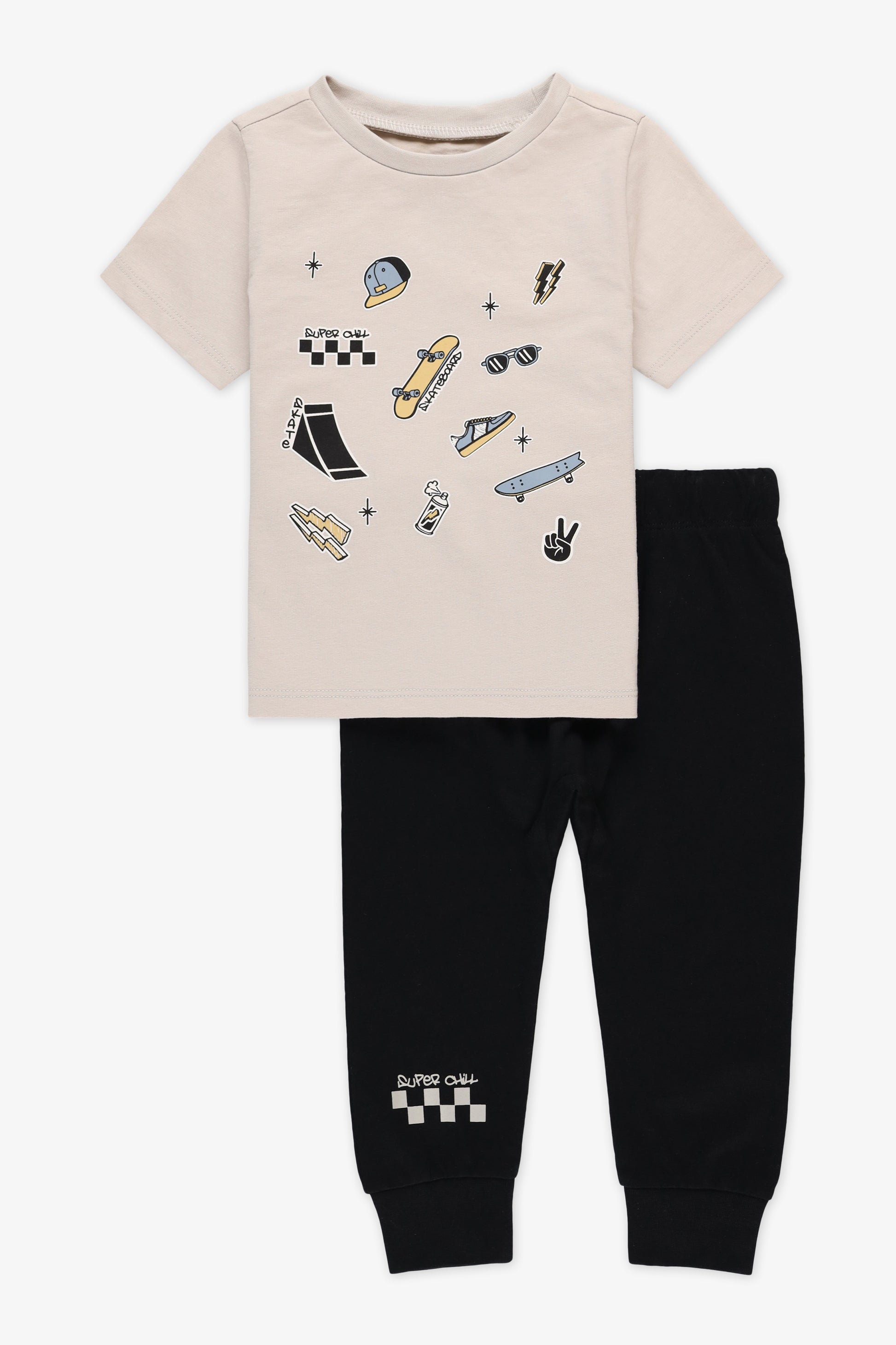 Ensemble 2 morceaux - Bébé garçon && BEIGE