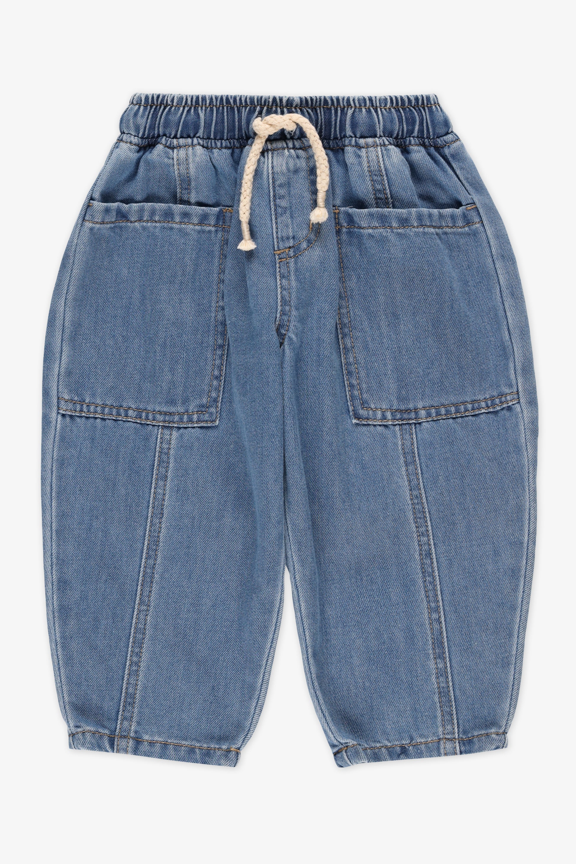 Jean denim - Bébé fille && DENIM MOYEN