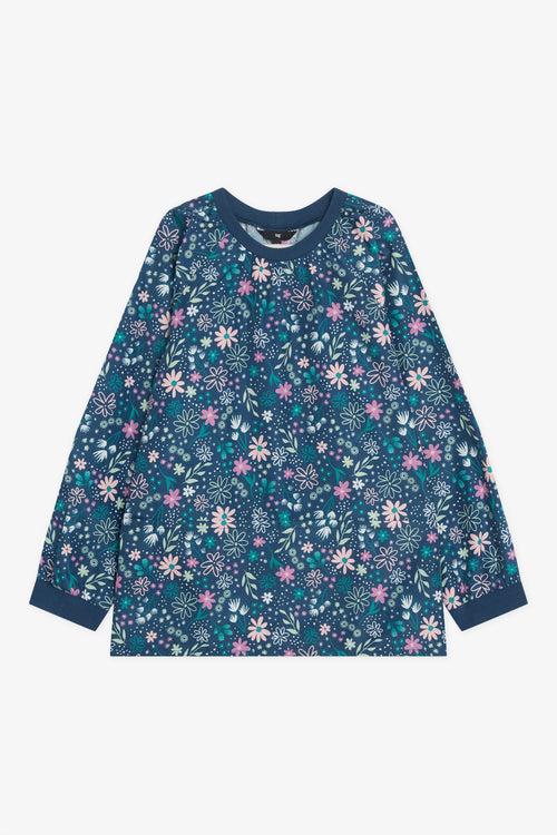 Sarrau d'école en polyester tissé - Enfant fille && BLEU MULTI