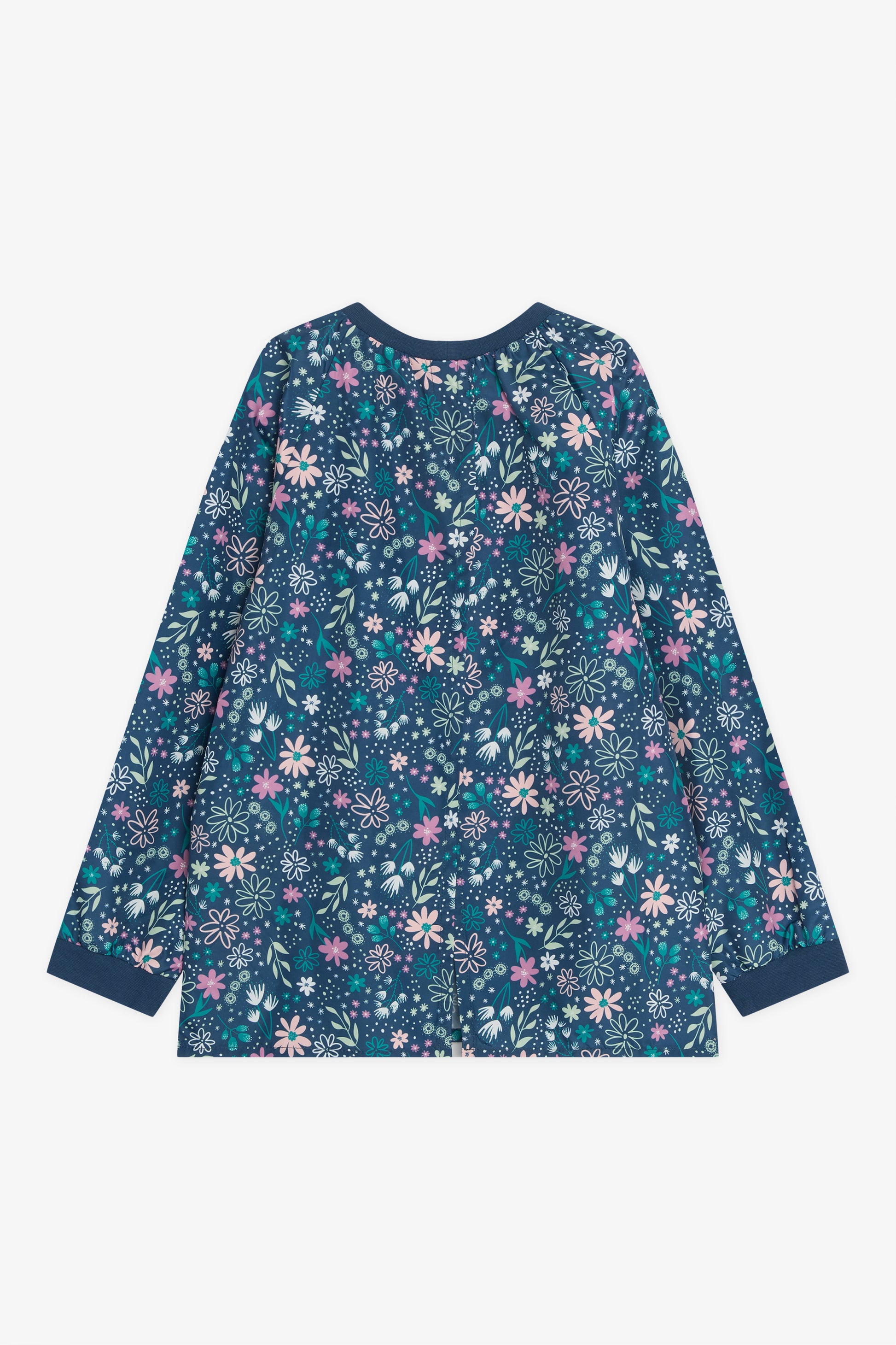 Sarrau d'école en polyester tissé - Enfant fille && BLEU MULTI