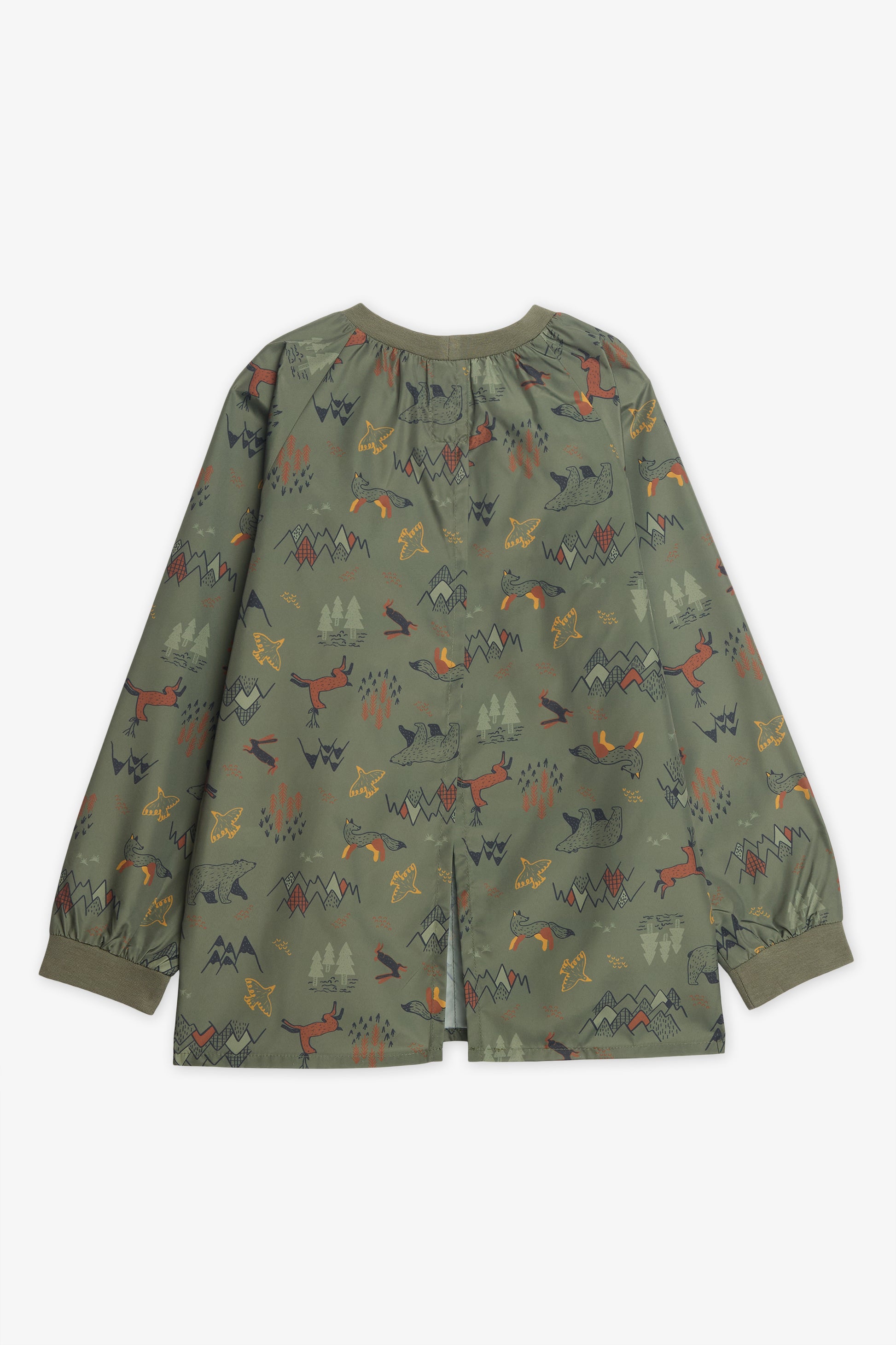 Sarrau d'école anti-taches en polyester - Enfant garçon && KAKI/MULTI