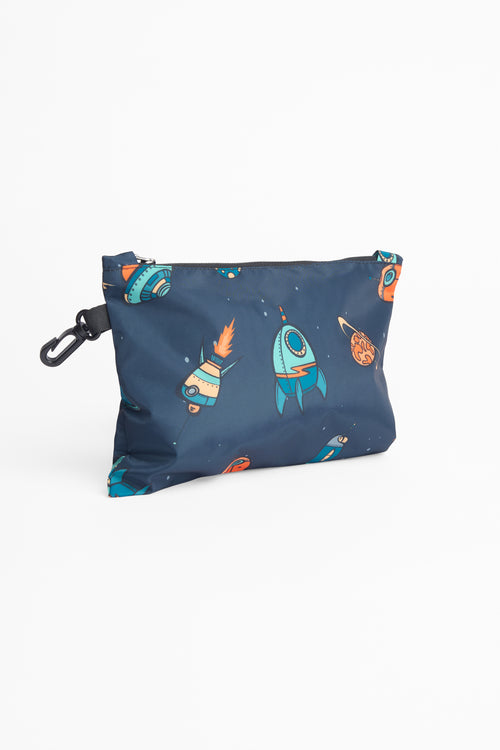 Sac à collation pratique en polyester - Enfant garçon && MARIN/MULTI
