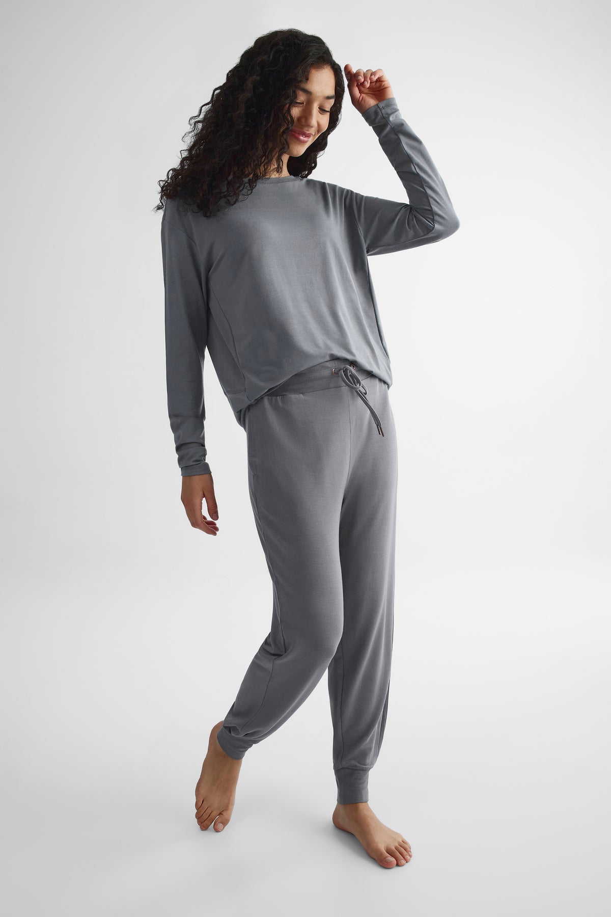 Pantalon jogger - Femme && BLEU