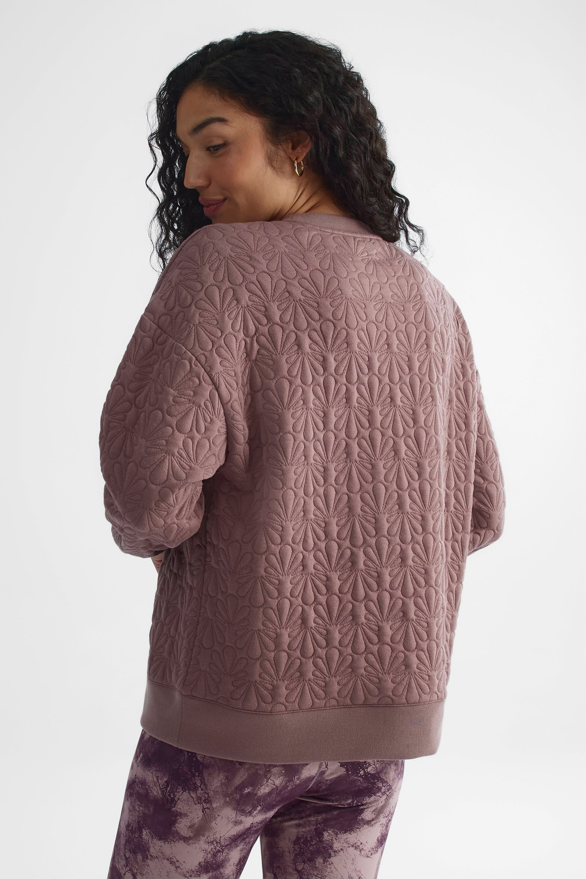Chandail ouaté - Femme && MAUVE