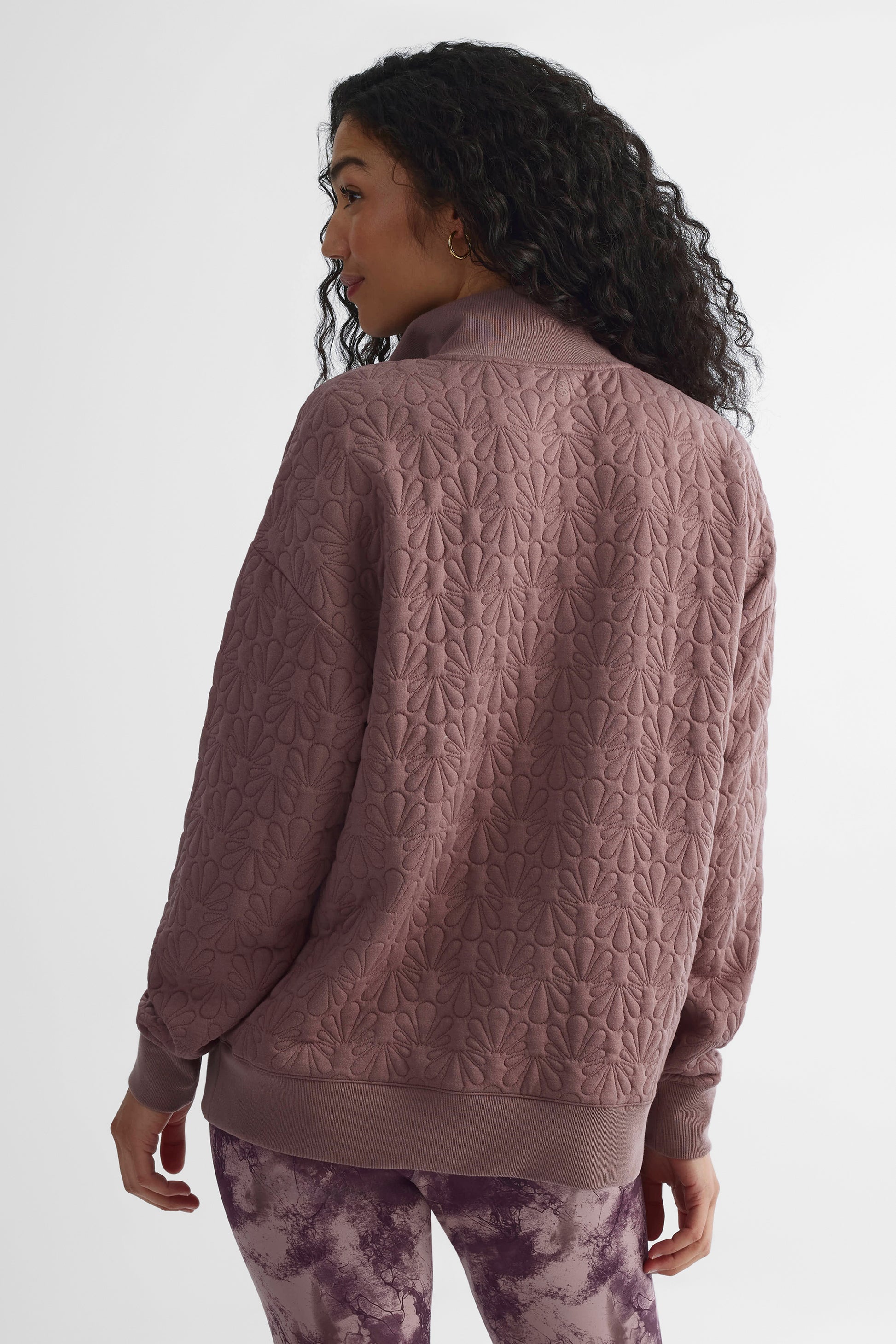Chandail ouaté - Femme && MAUVE