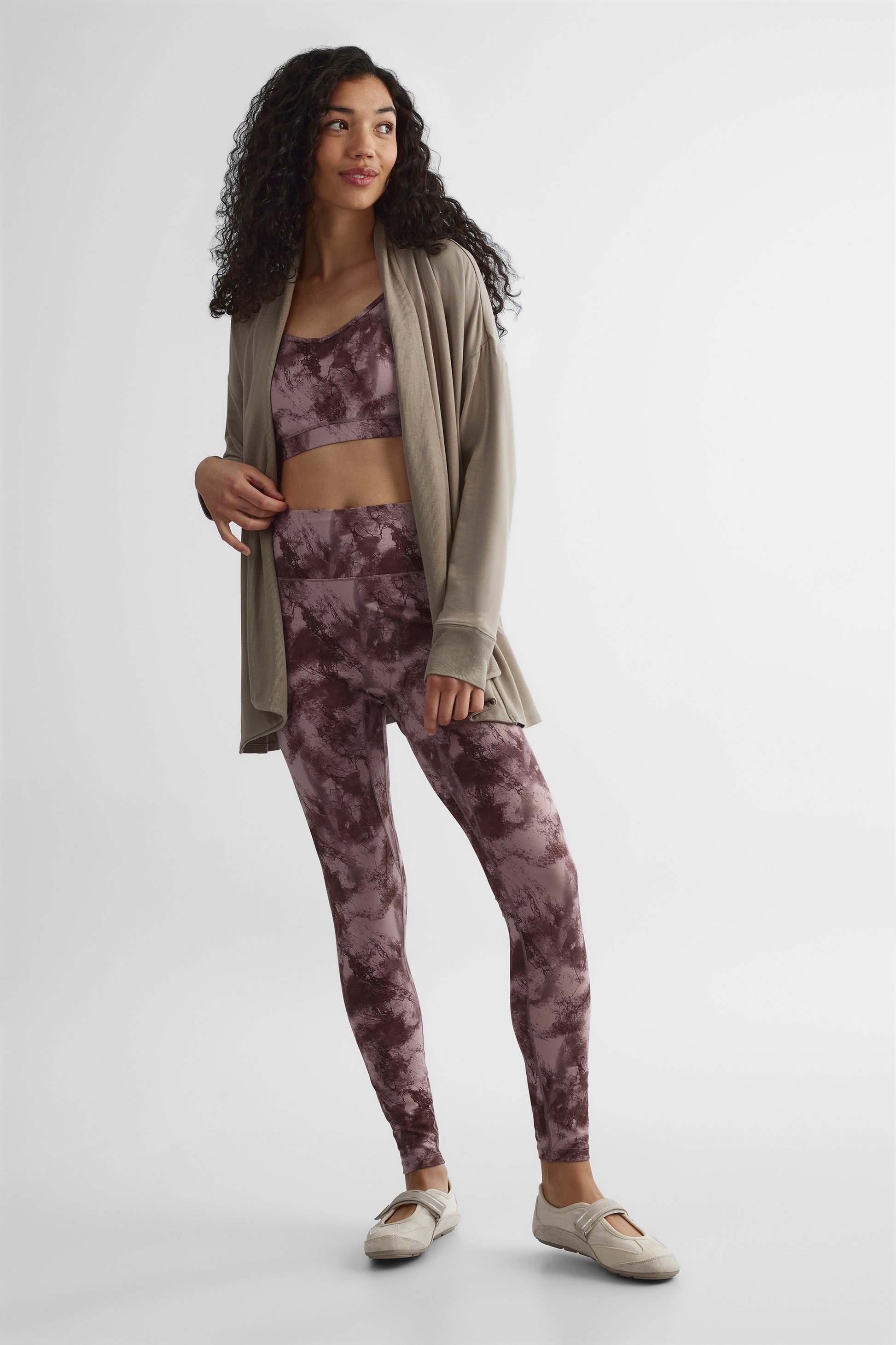 Legging - Femme && MAUVE