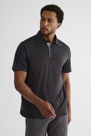 Chandail polo - Homme && NOIR