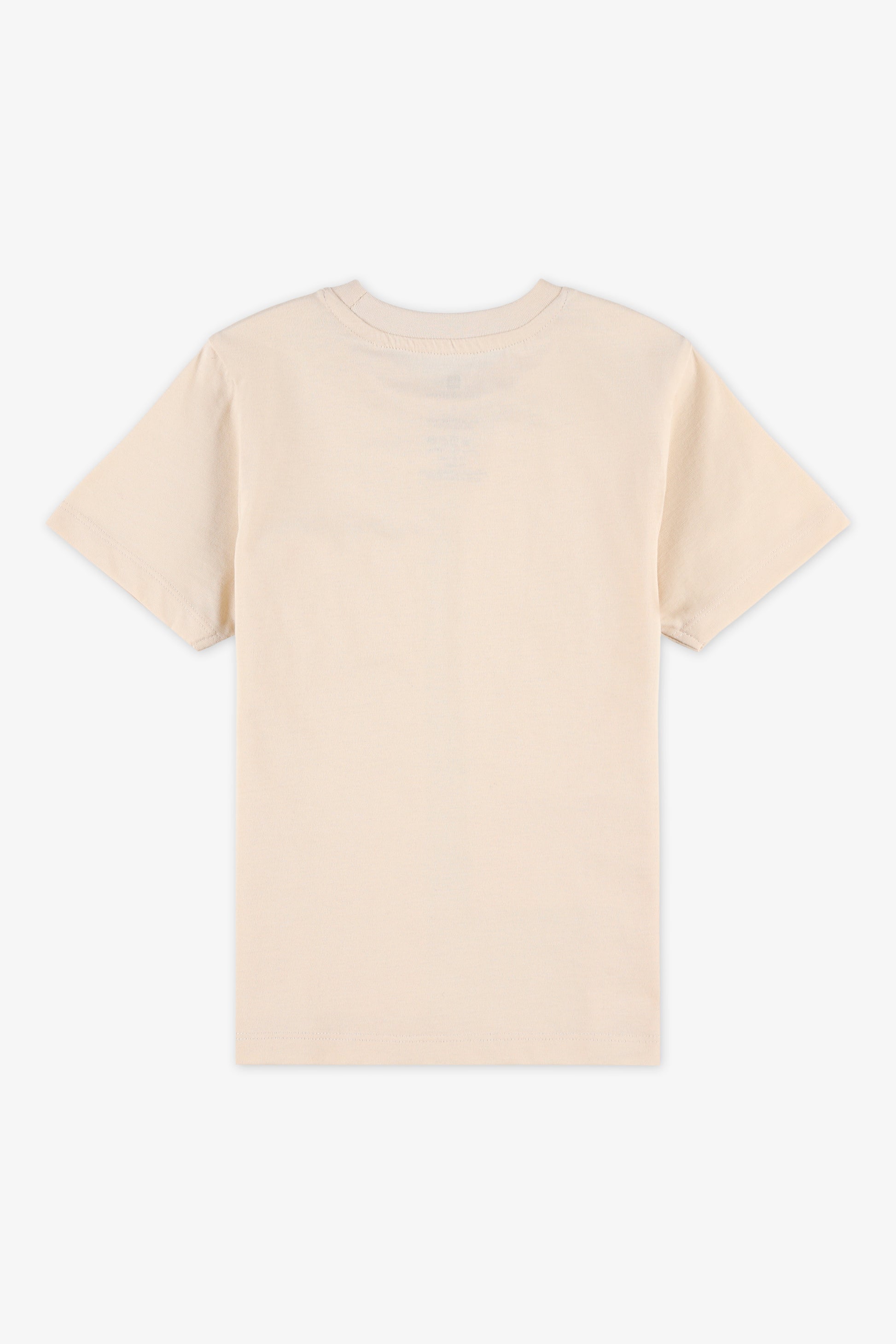 Chandail manches courtes - Enfant garçon && BEIGE
