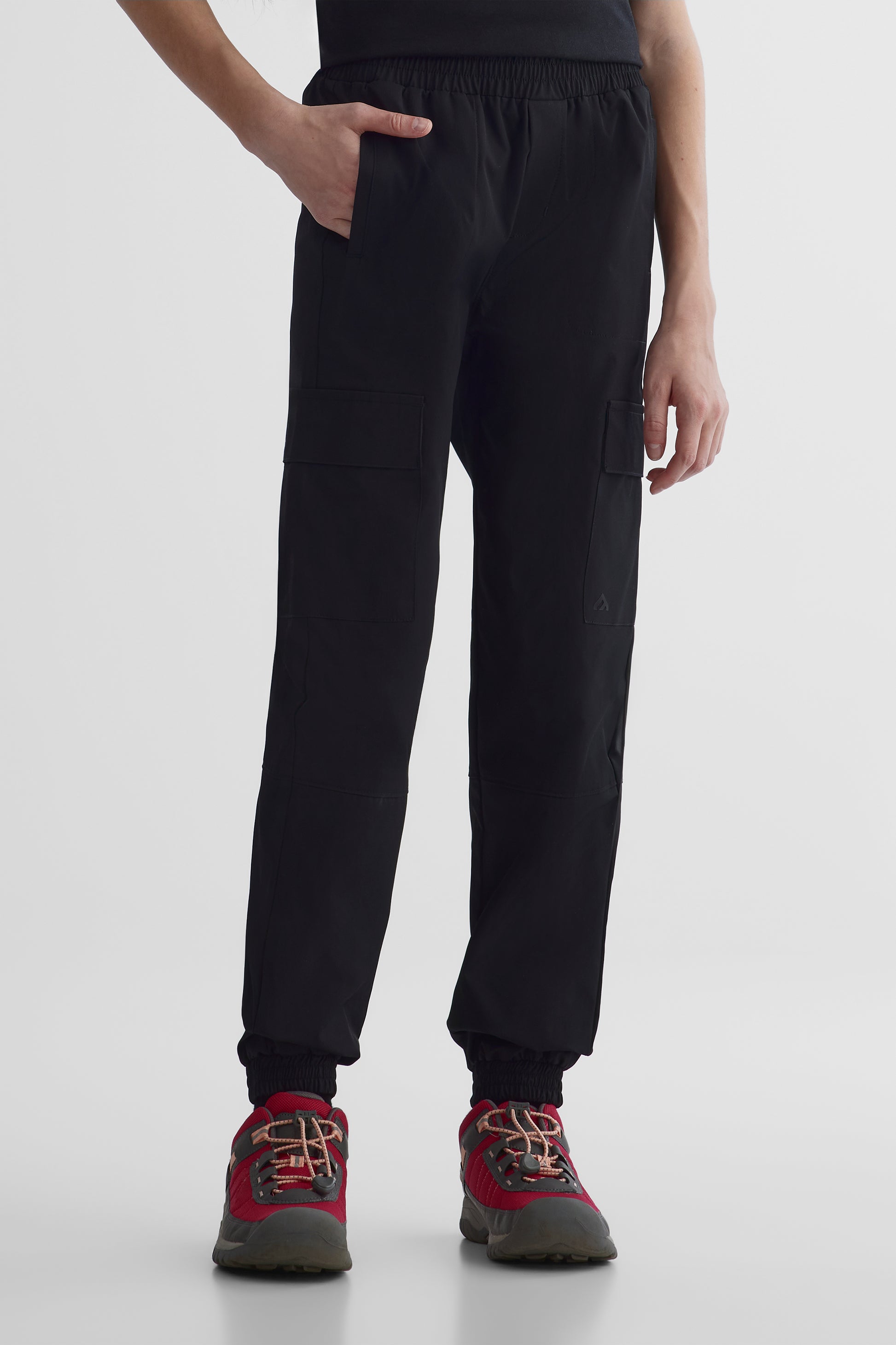 Pantalon cargo - Ado fille && NOIR