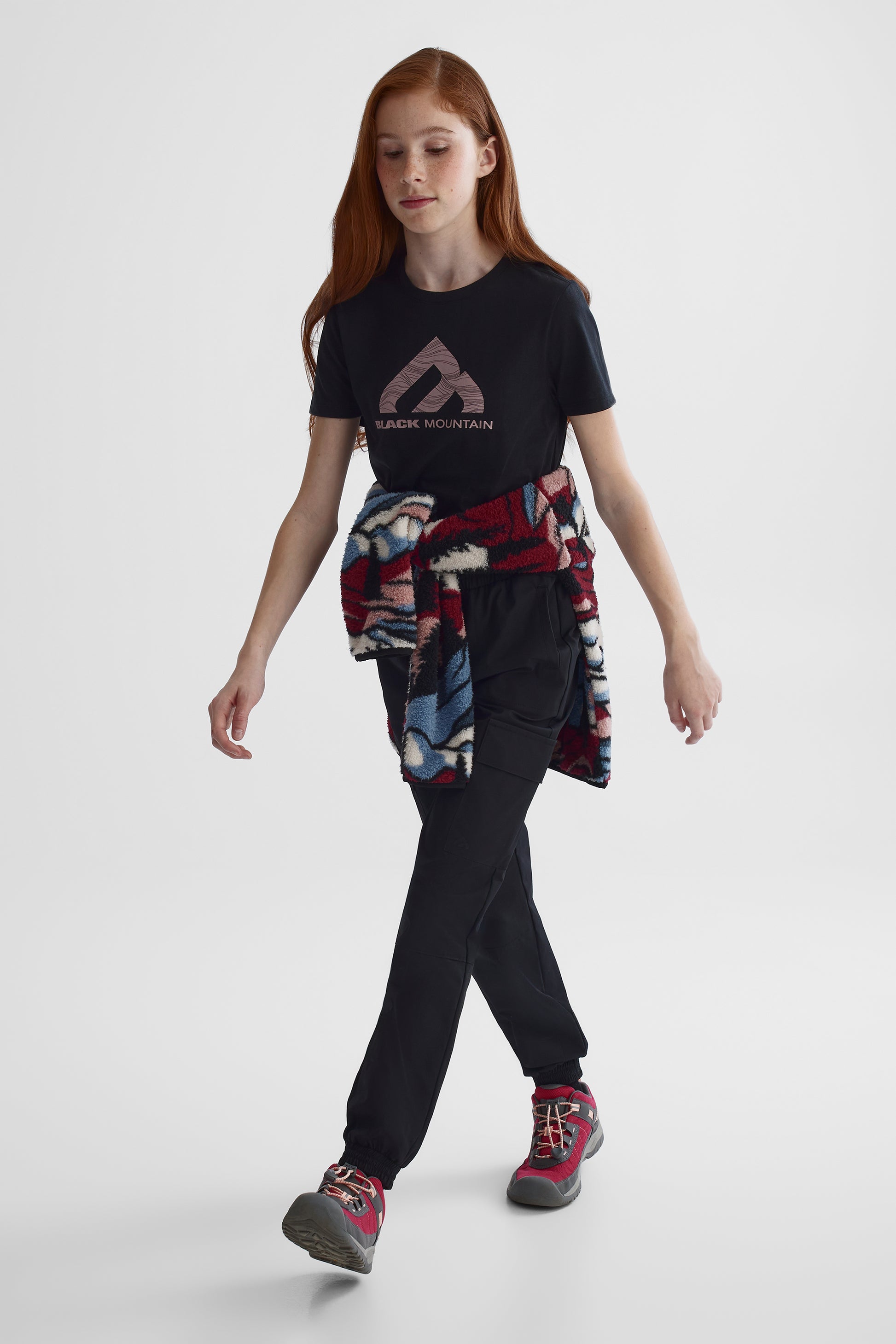 Pantalon cargo - Ado fille && NOIR