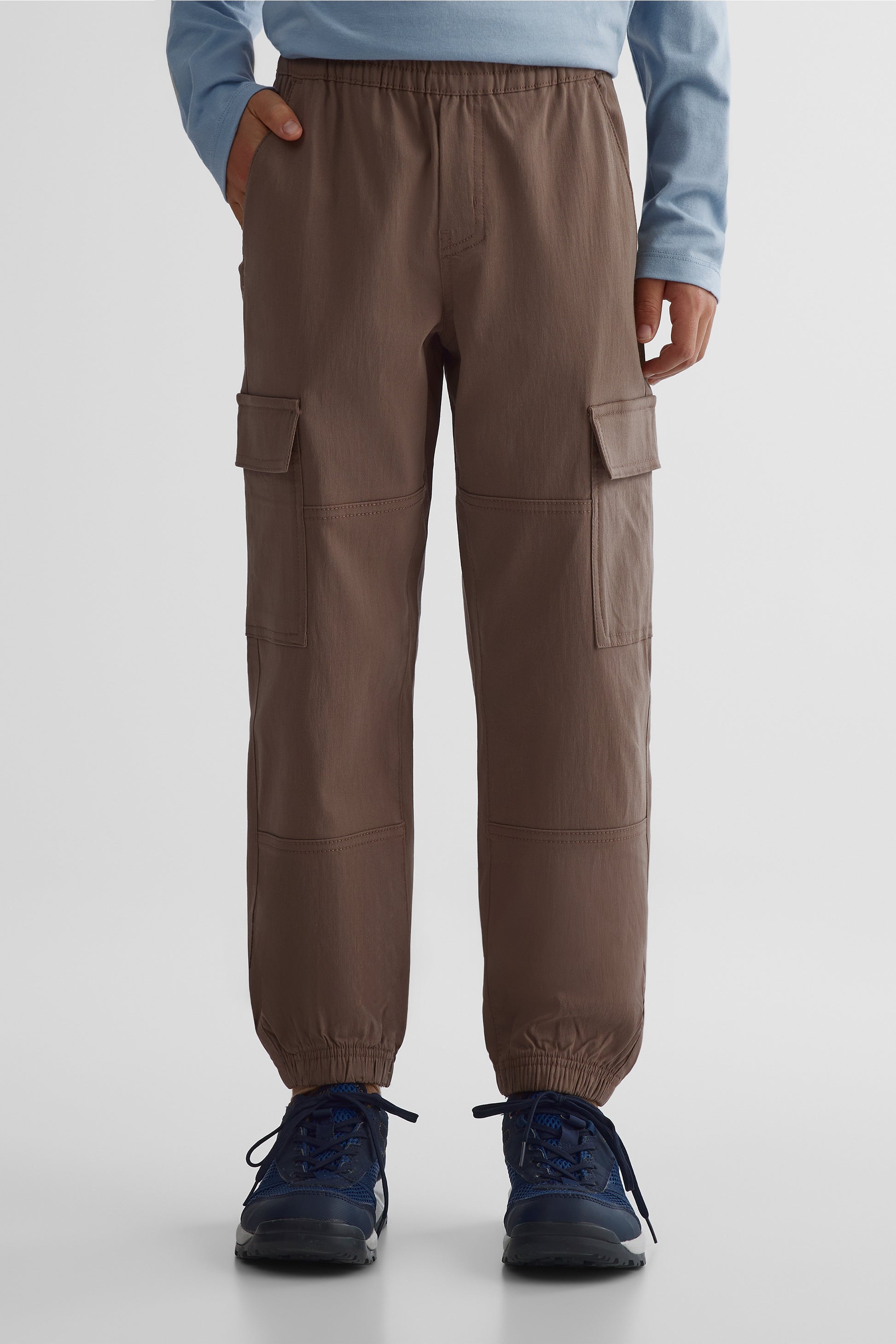 Pantalon cargo - Ado garçon && BRUN
