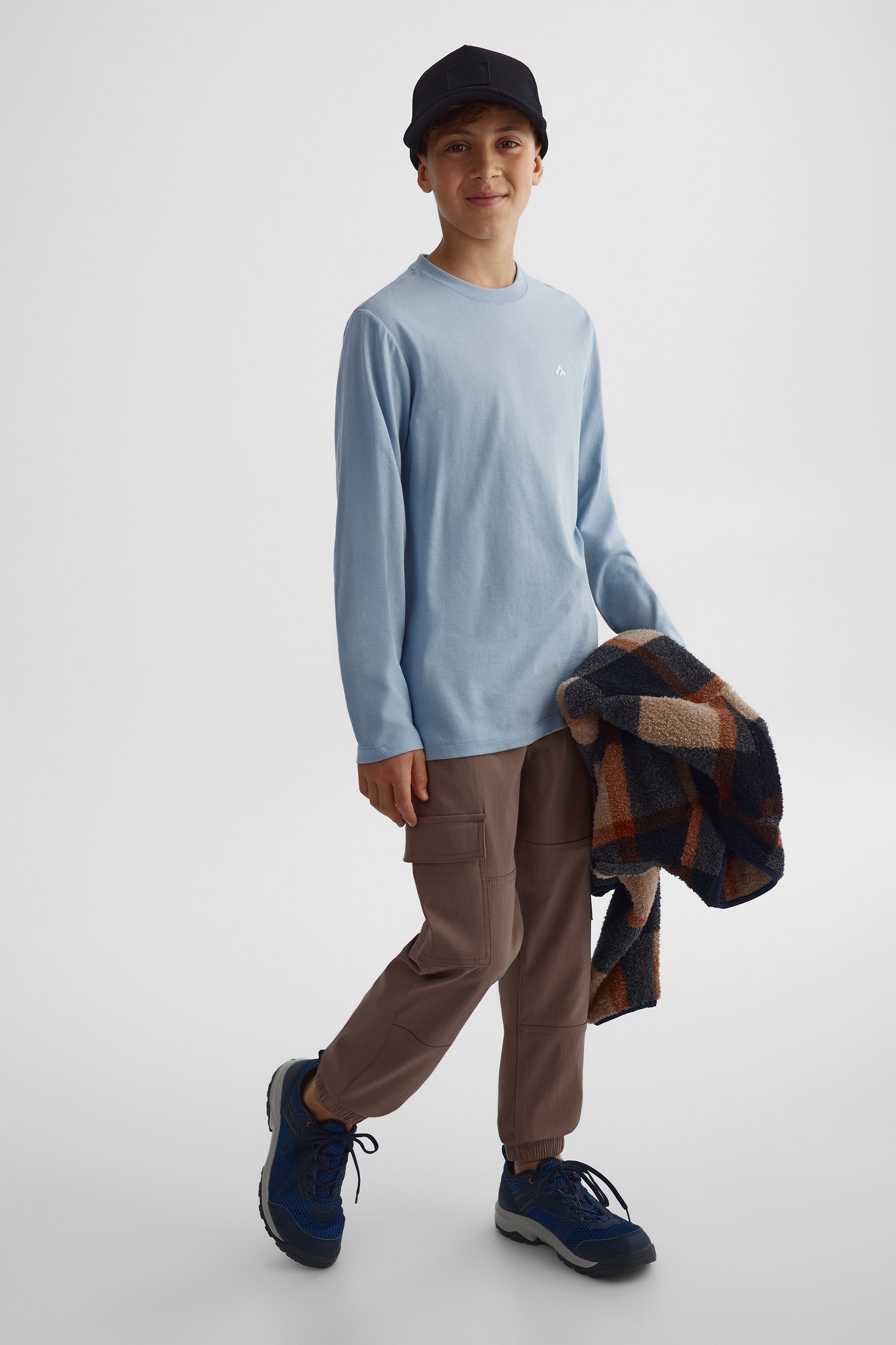 Pantalon cargo - Ado garçon && BRUN