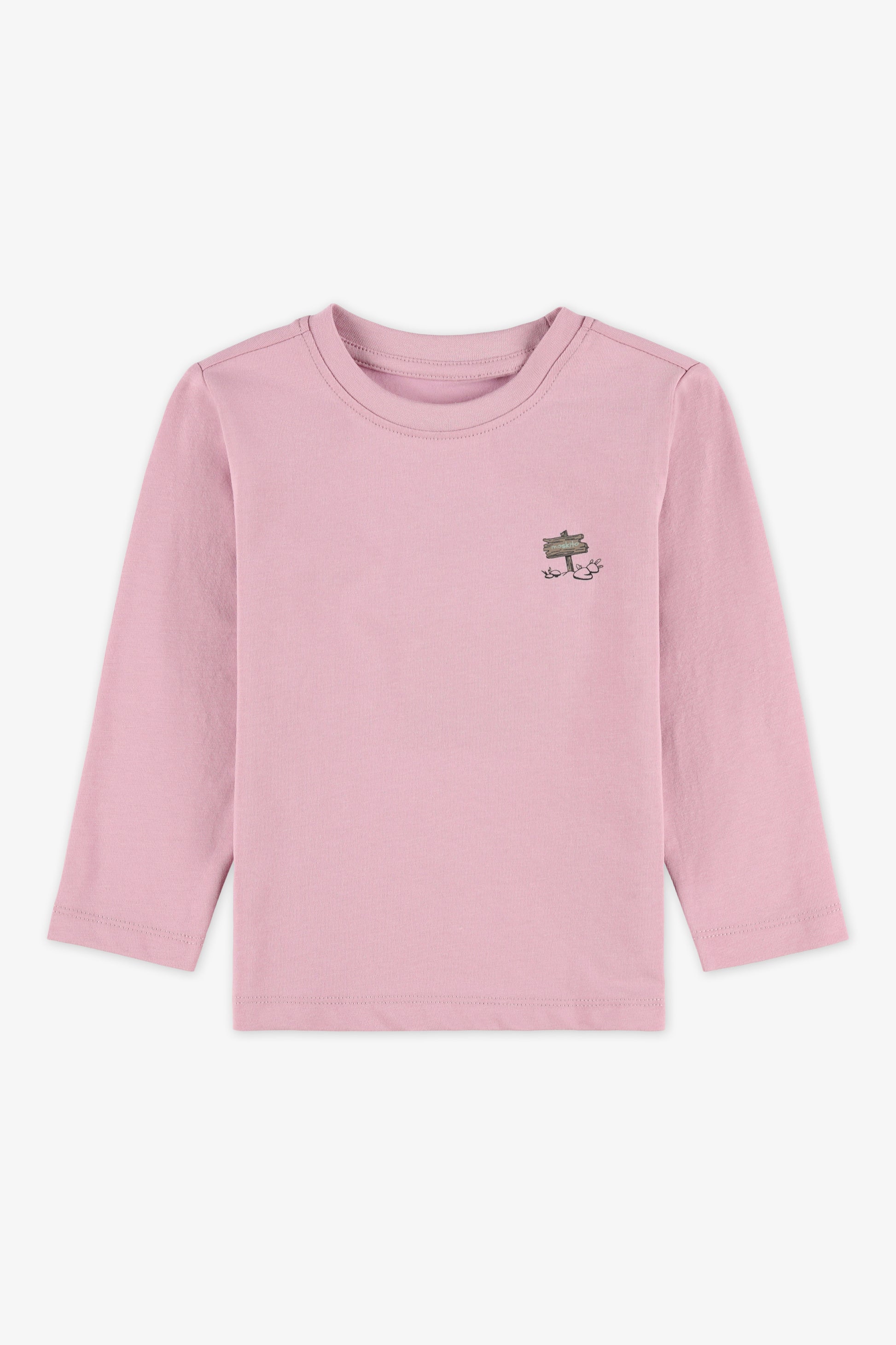 Chandail léger imprimé - Bébé fille && ROSE