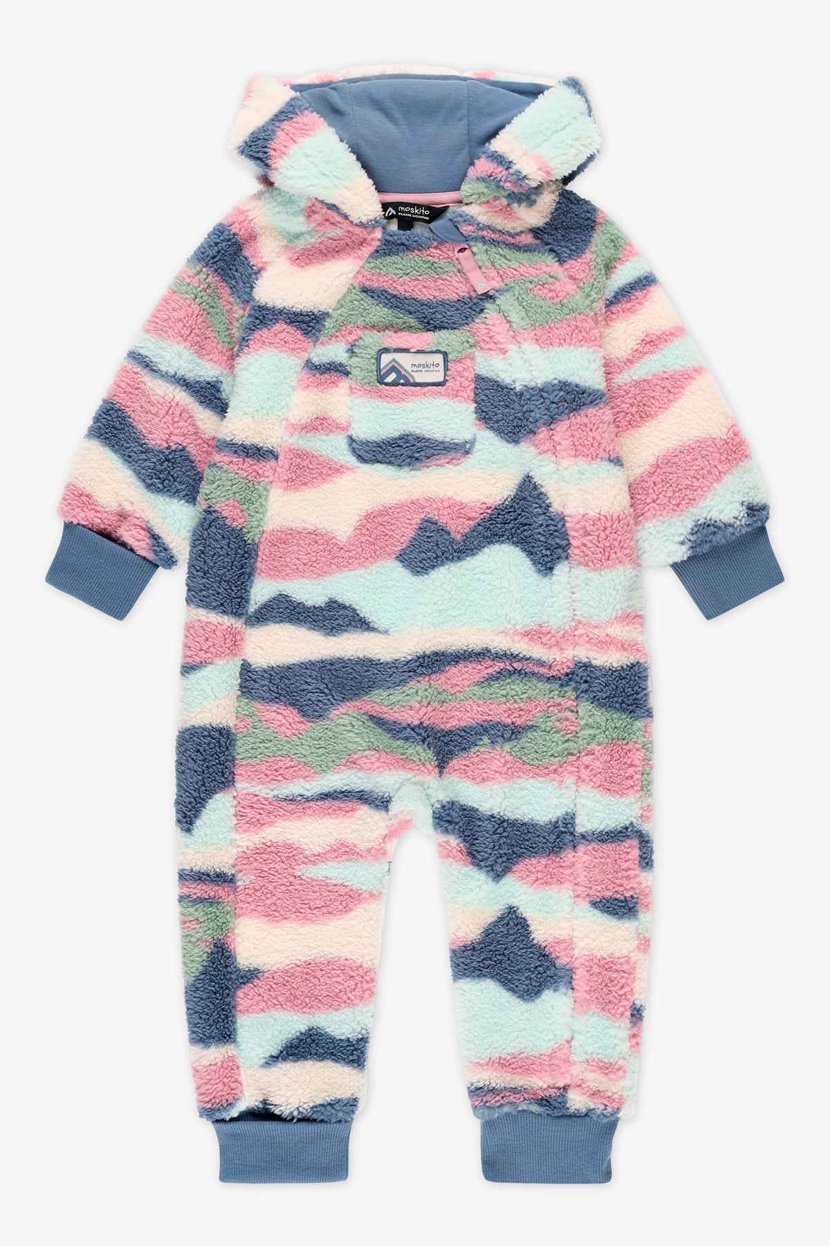Combinaison - Bébé fille && BLEU MULTI