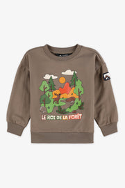 Chandail ouaté graphique - Bébé garçon && BRUN