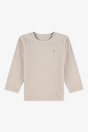 Chandail léger imprimé - Bébé garçon && TAUPE