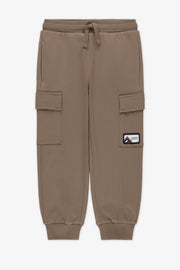 Pantalon jogger - Enfant garçon && BRUN