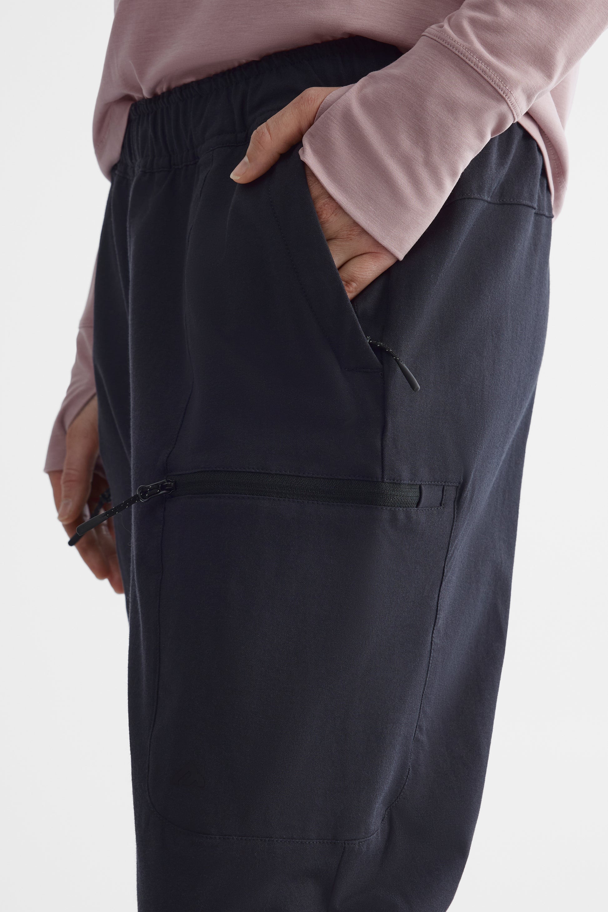Pantalon cargo - Femme && NOIR