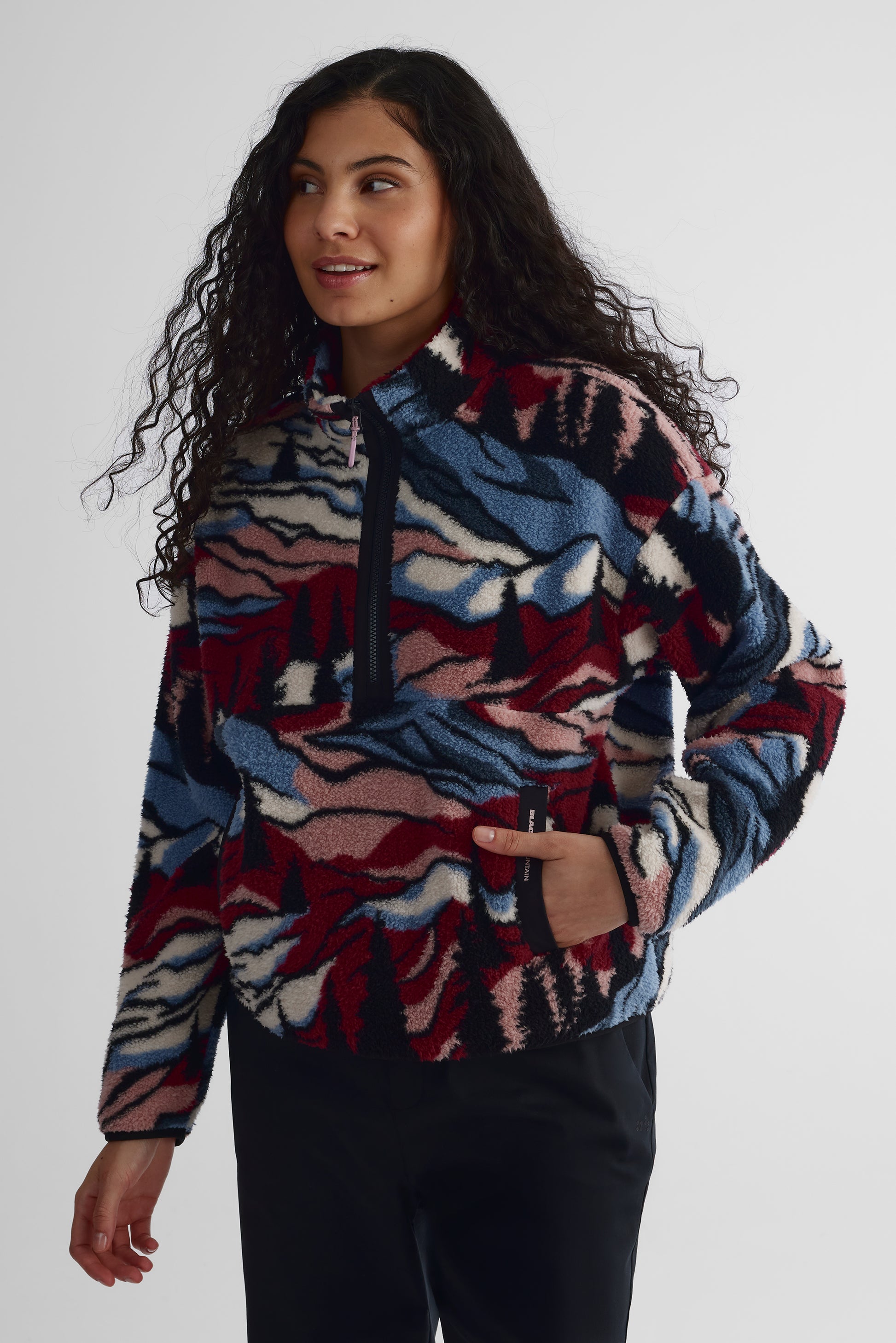 Chandail ouaté - Femme && ROSE MULTI