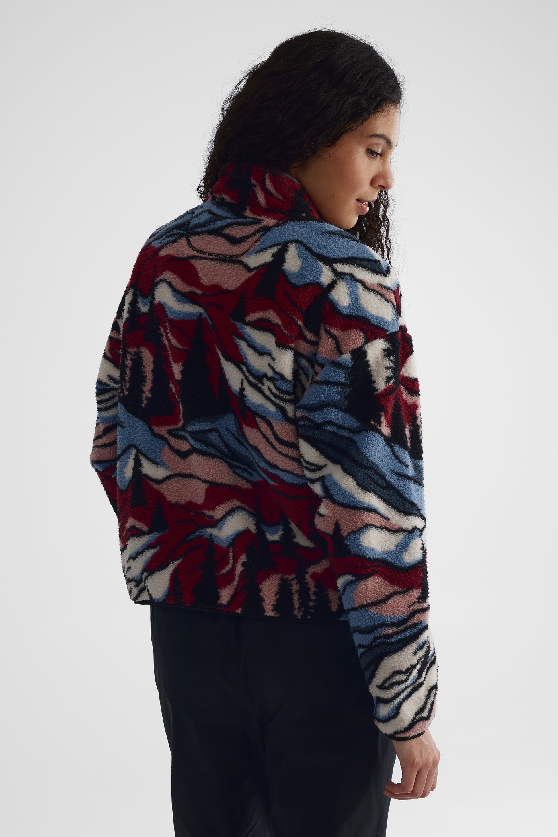 Chandail ouaté - Femme && ROSE MULTI