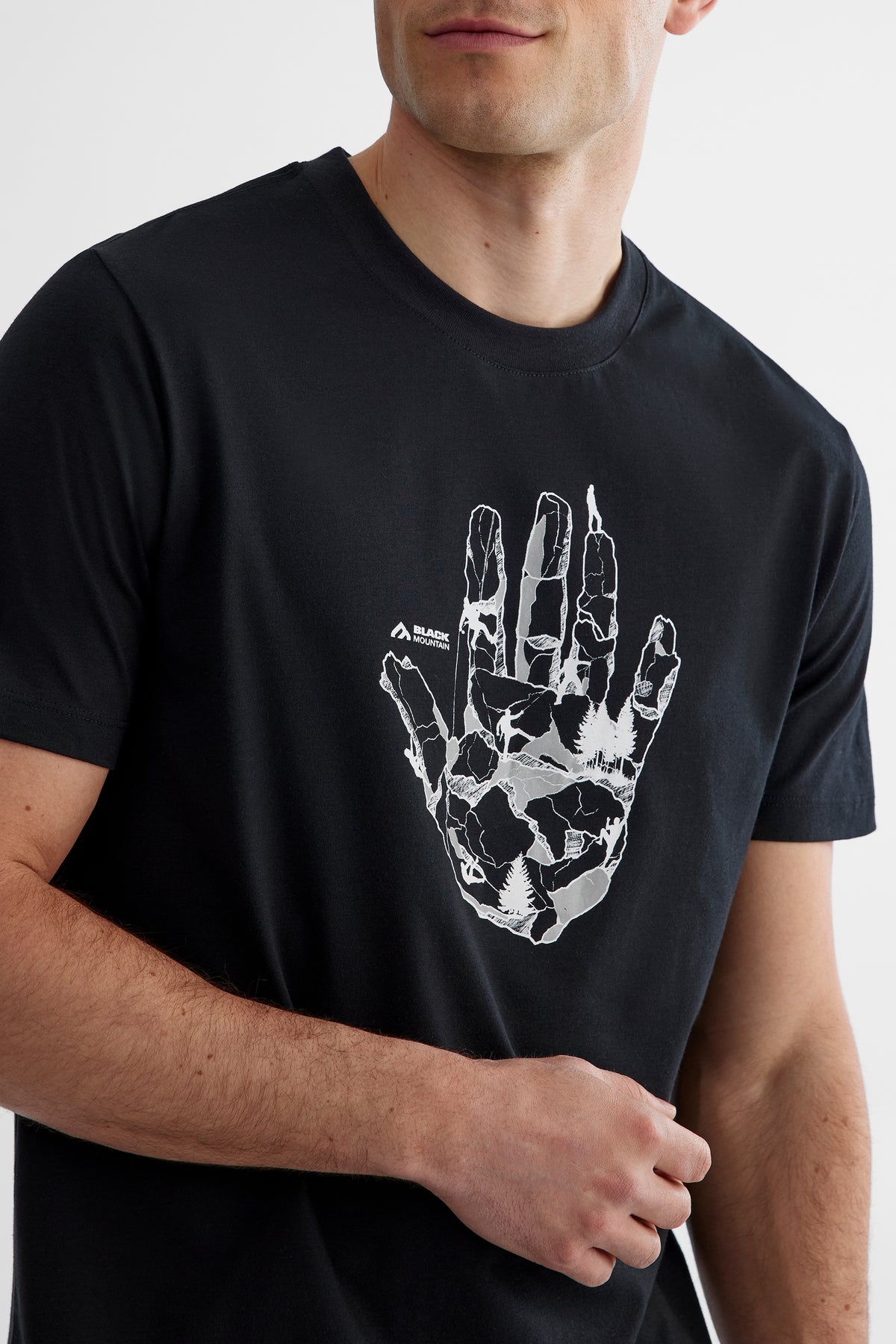 Chandail manches courtes - Homme && NOIR