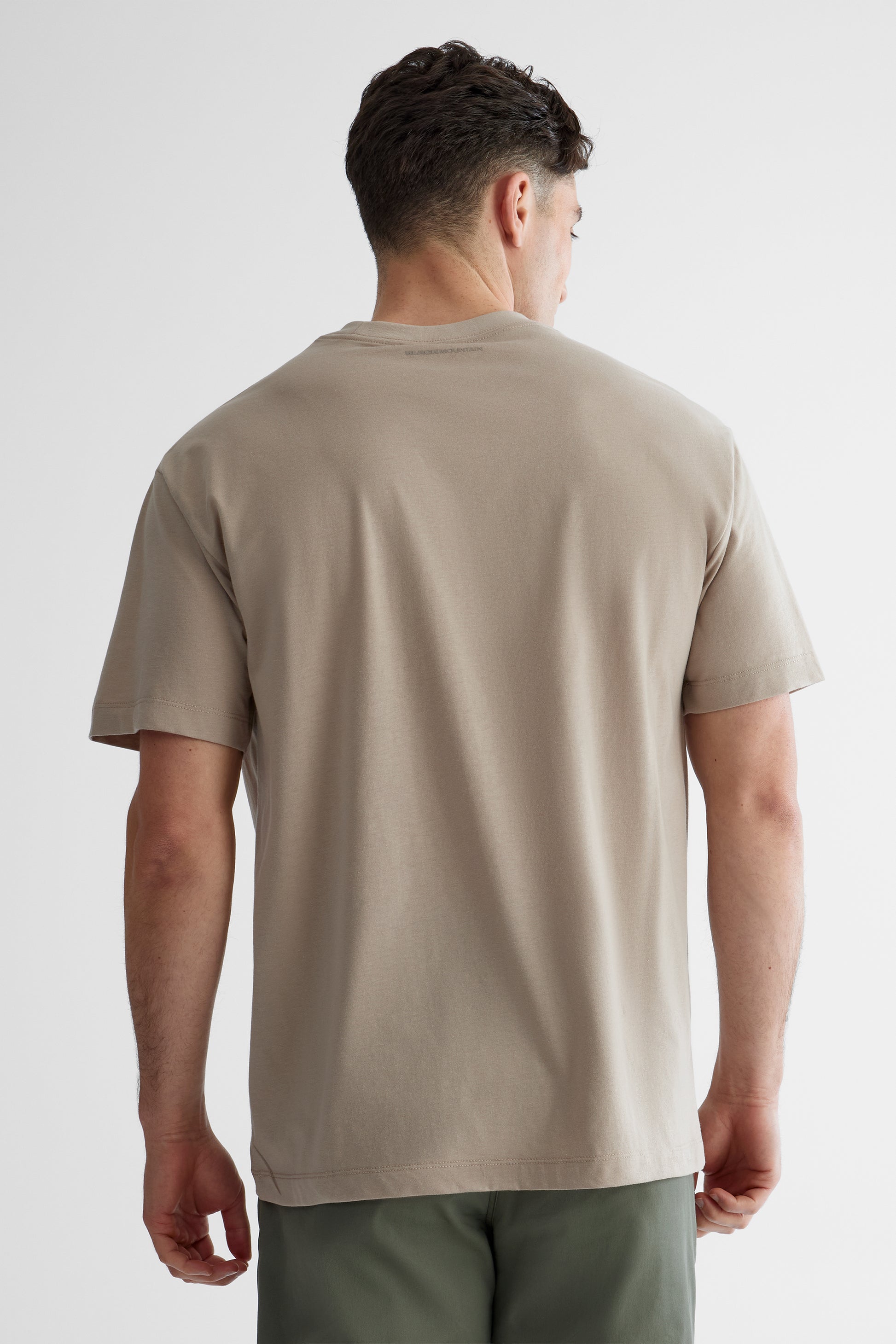 Chandail manches courtes - Homme && TAUPE